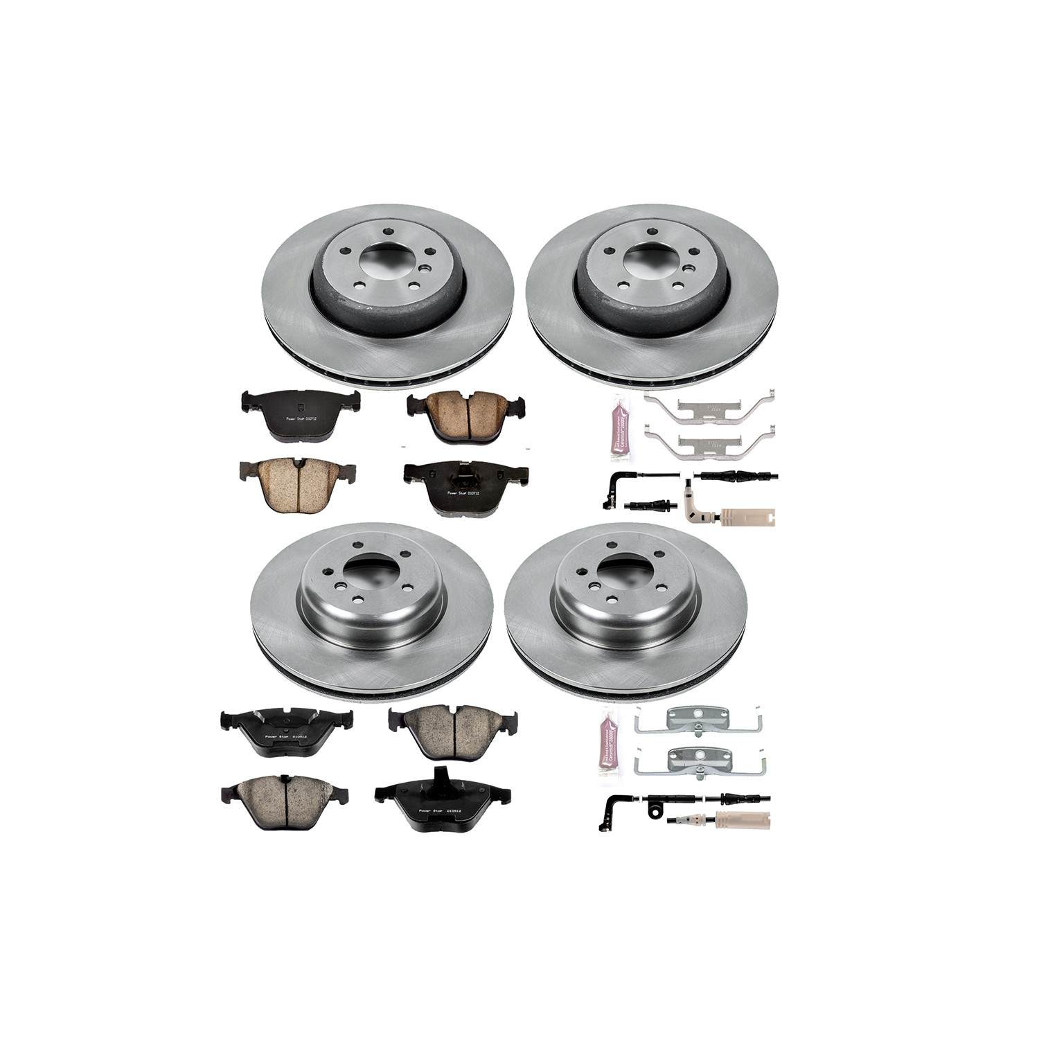 Power Stop 08-10 BMW 535i Front & Rear Autospecialty Brake Kit