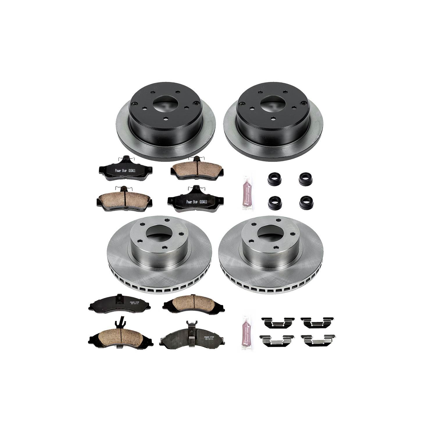 Power Stop 2004 Pontiac GTO Front & Rear Autospecialty Brake Kit