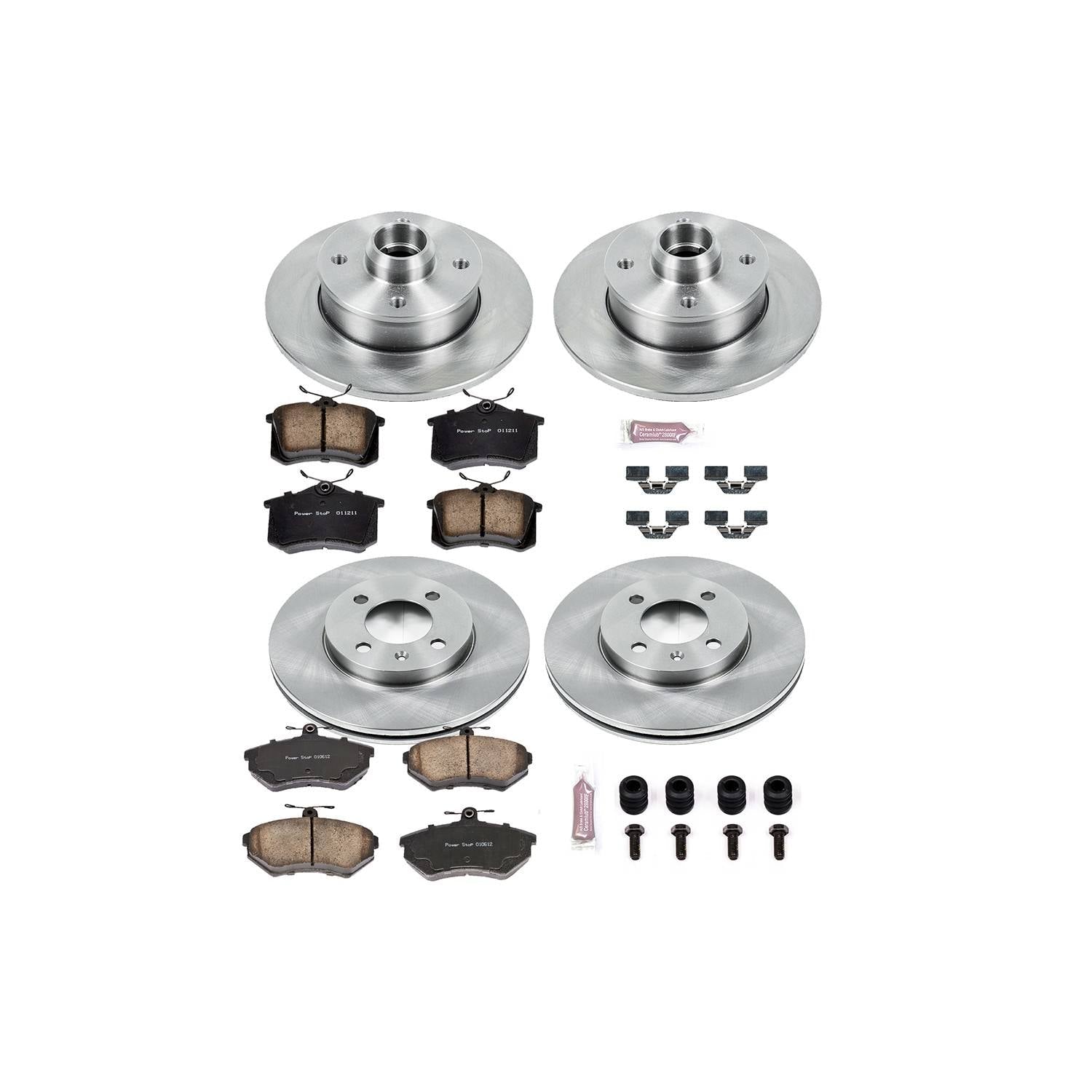 Power Stop 95-97 Volkswagen Passat Front & Rear Autospecialty Brake Kit