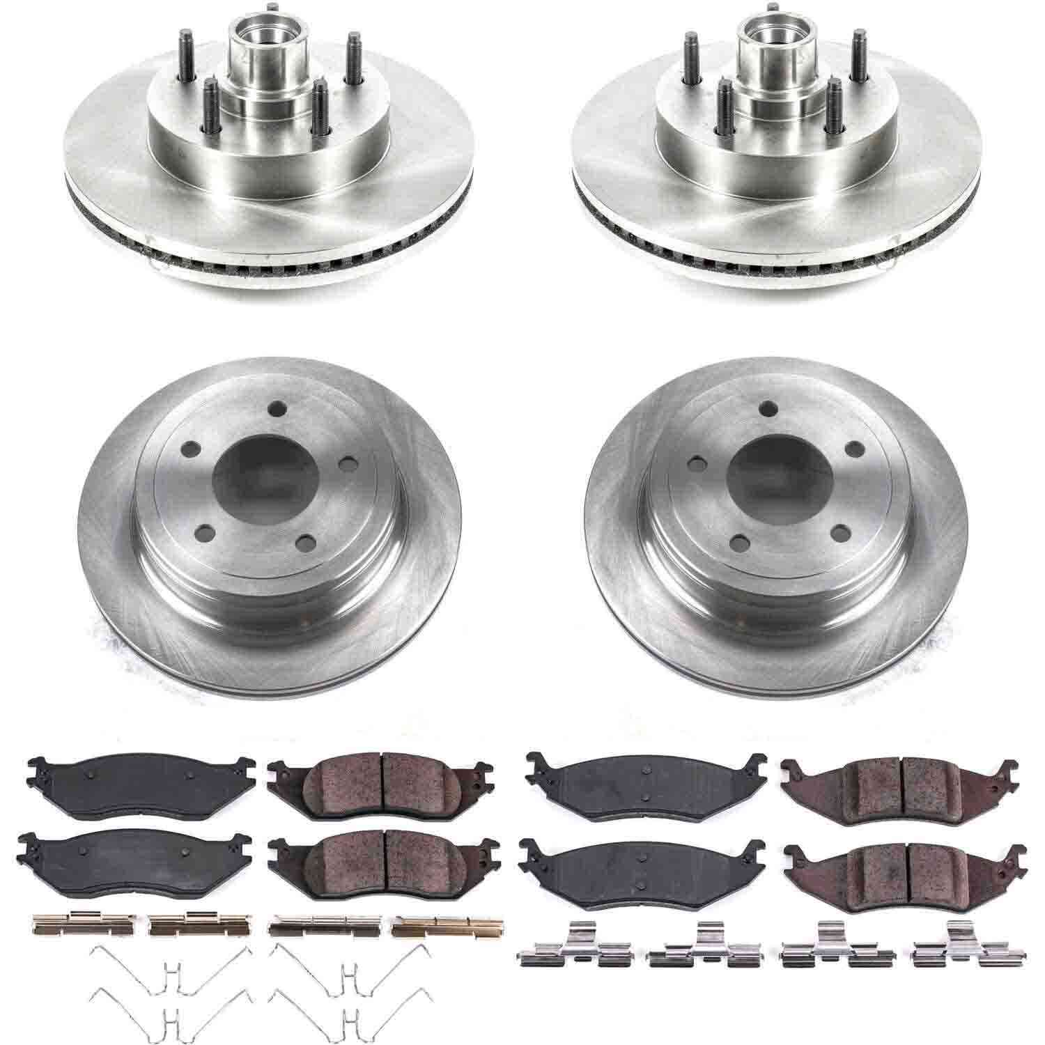 Power Stop 04-06 Ford E-150 Front & Rear Autospecialty Brake Kit