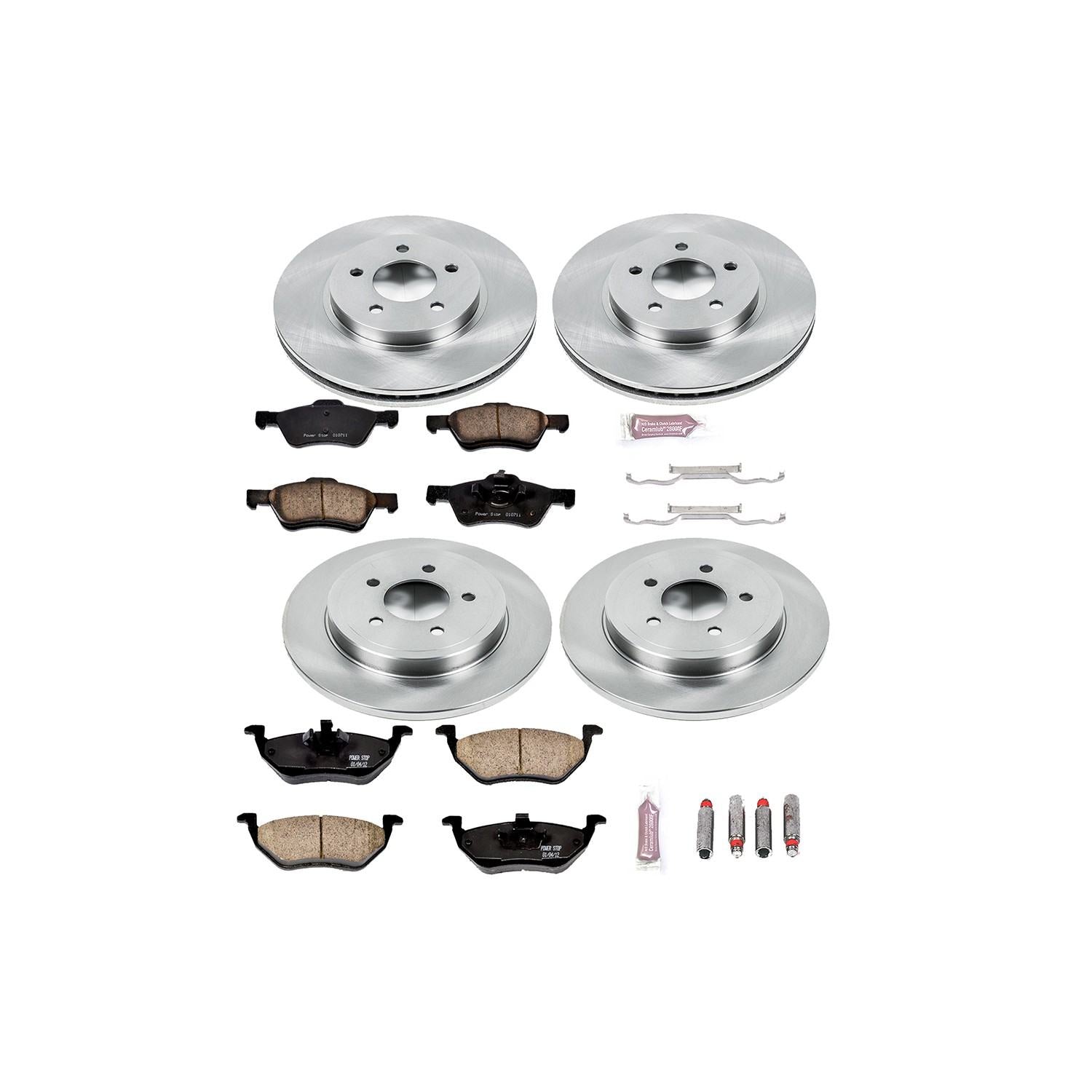 Power Stop 05-07 Ford Escape Front & Rear Autospecialty Brake Kit