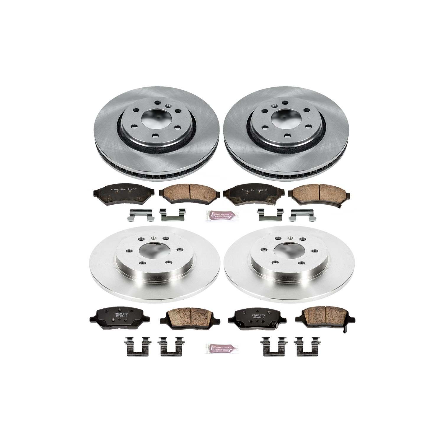 Power Stop 06-07 Buick Terraza Front & Rear Autospecialty Brake Kit