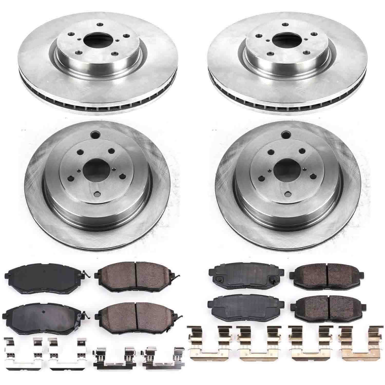 Power Stop 06-07 Subaru B9 Tribeca Front & Rear Autospecialty Brake Kit