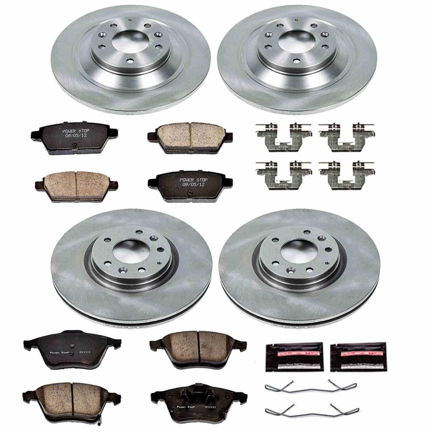 Power Stop 06-07 Mazda 6 Front & Rear Autospecialty Brake Kit