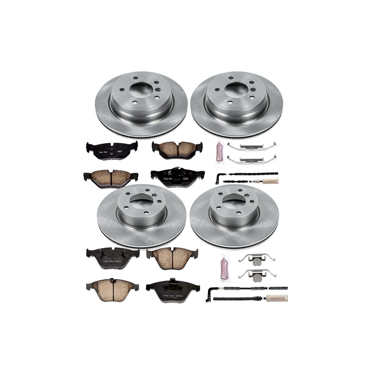 Power Stop 09-10 BMW 328i xDrive Front & Rear Autospecialty Brake Kit