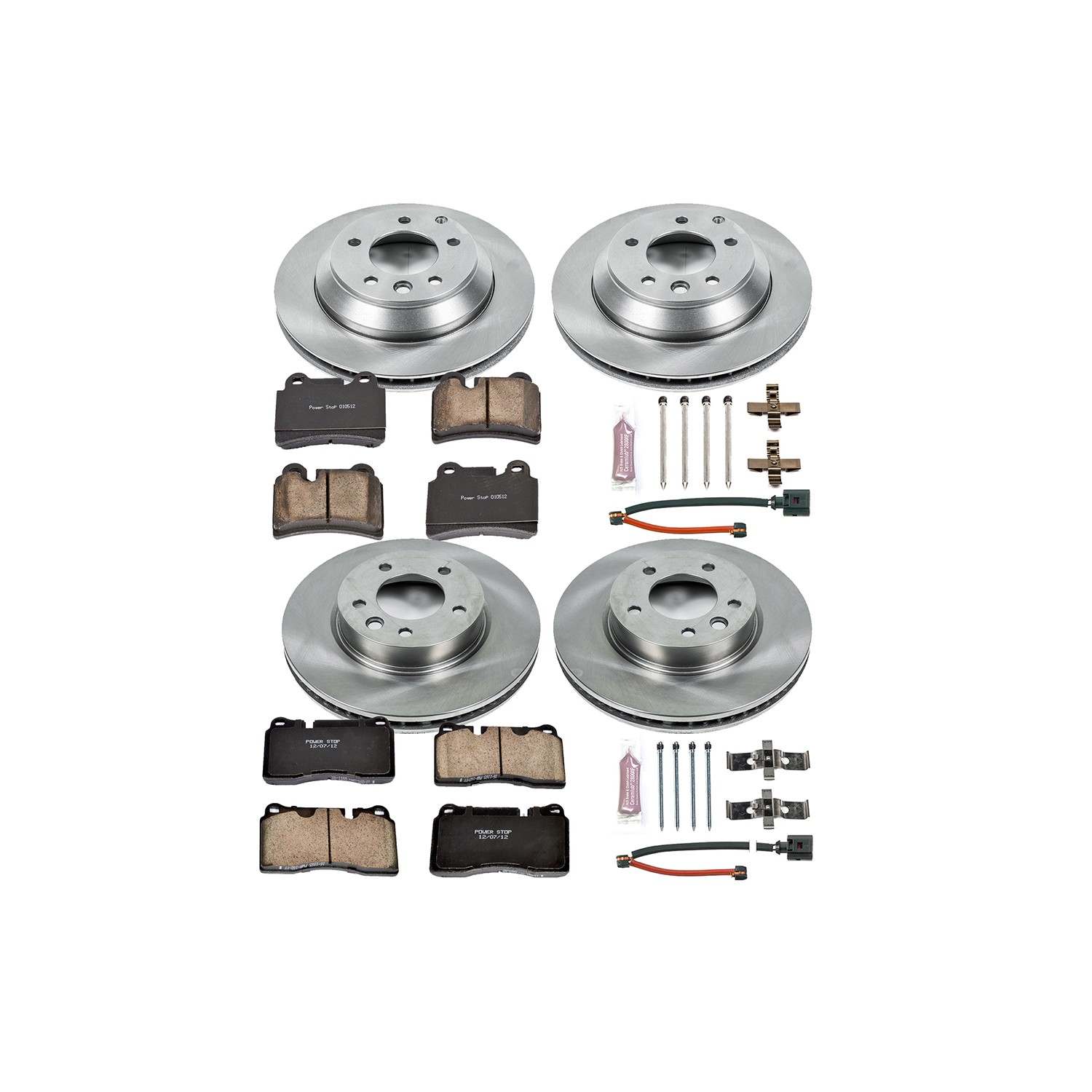Power Stop 2006 Volkswagen Touareg Front & Rear Autospecialty Brake Kit