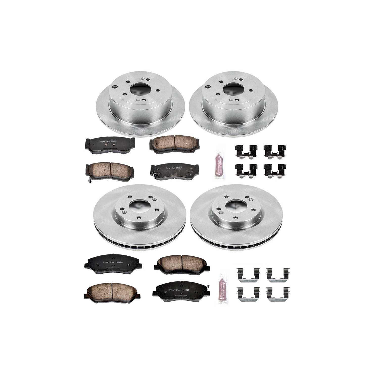Power Stop 07-09 Hyundai Santa Fe Front & Rear Autospecialty Brake Kit