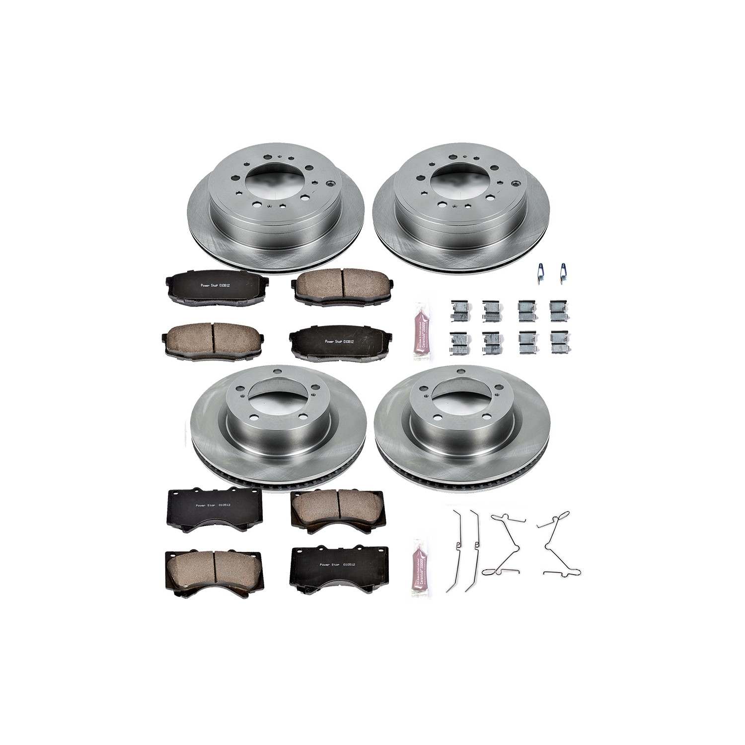 Power Stop 08-11 Lexus LX570 Front & Rear Autospecialty Brake Kit