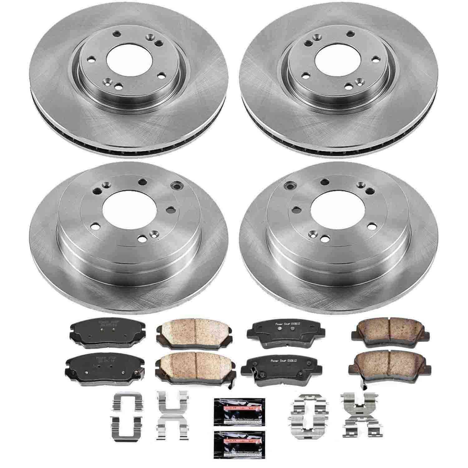Power Stop 07-09 Kia Amanti Front & Rear Autospecialty Brake Kit