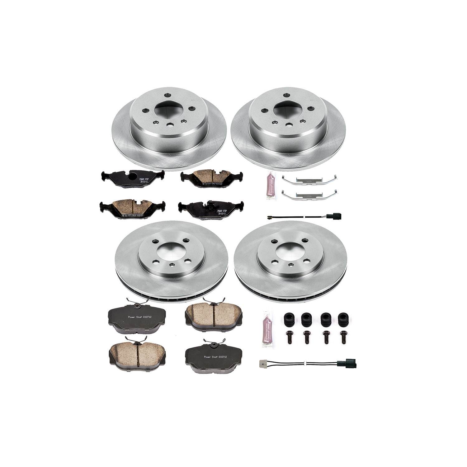 Power Stop 91-92 BMW 318i Front & Rear Autospecialty Brake Kit