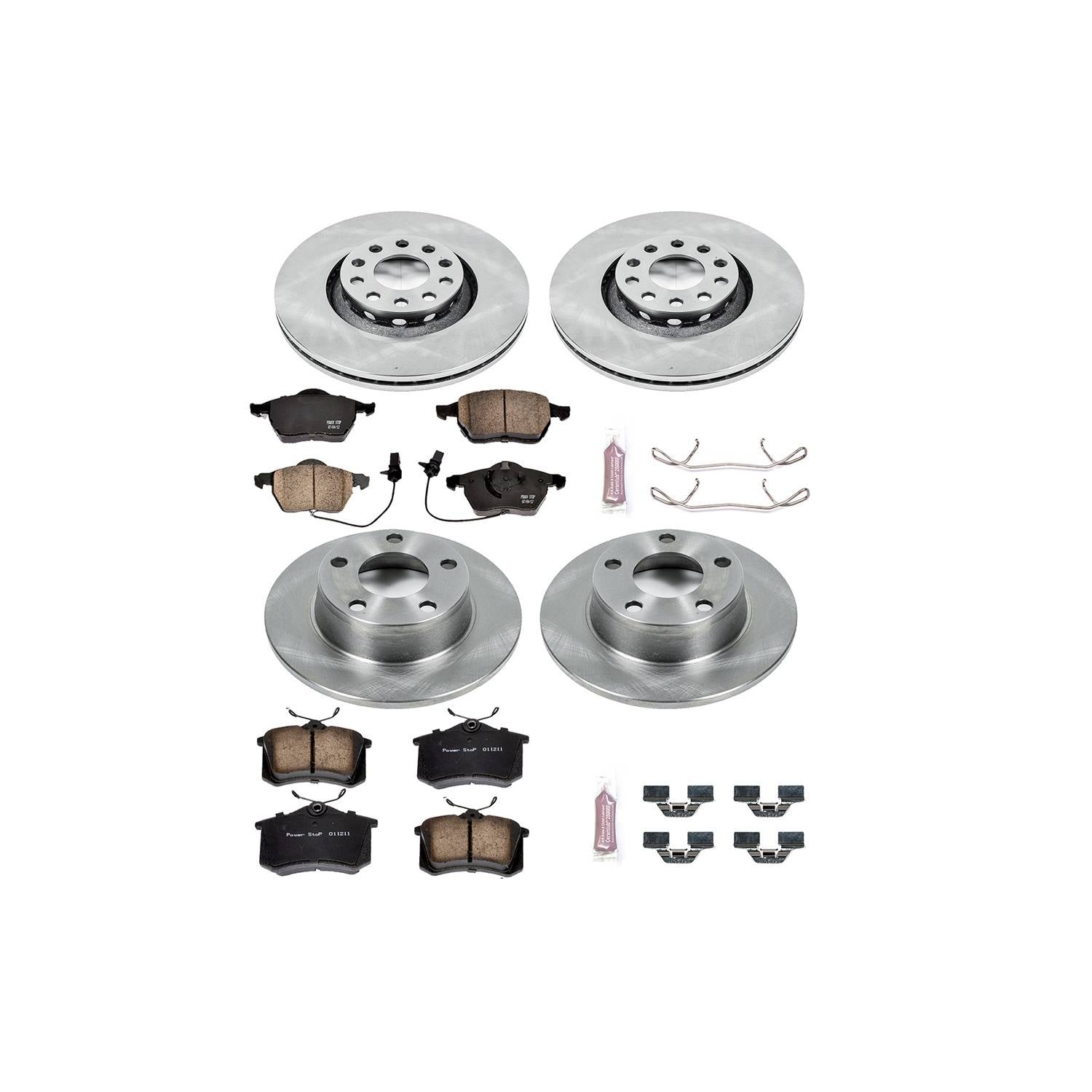 Power Stop 99-04 Audi A6 Quattro Front & Rear Autospecialty Brake Kit