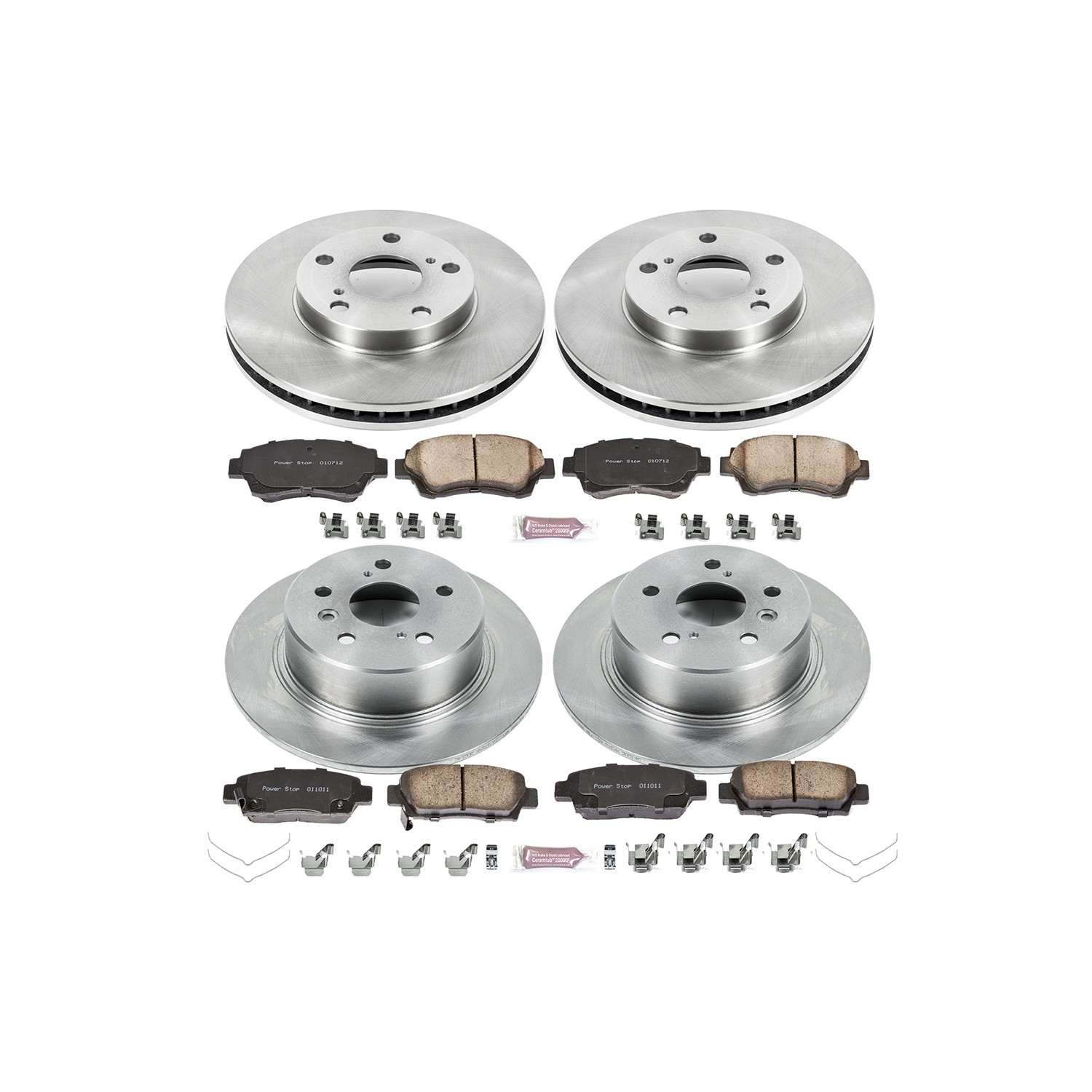 Power Stop 95-97 Toyota Avalon Front & Rear Autospecialty Brake Kit