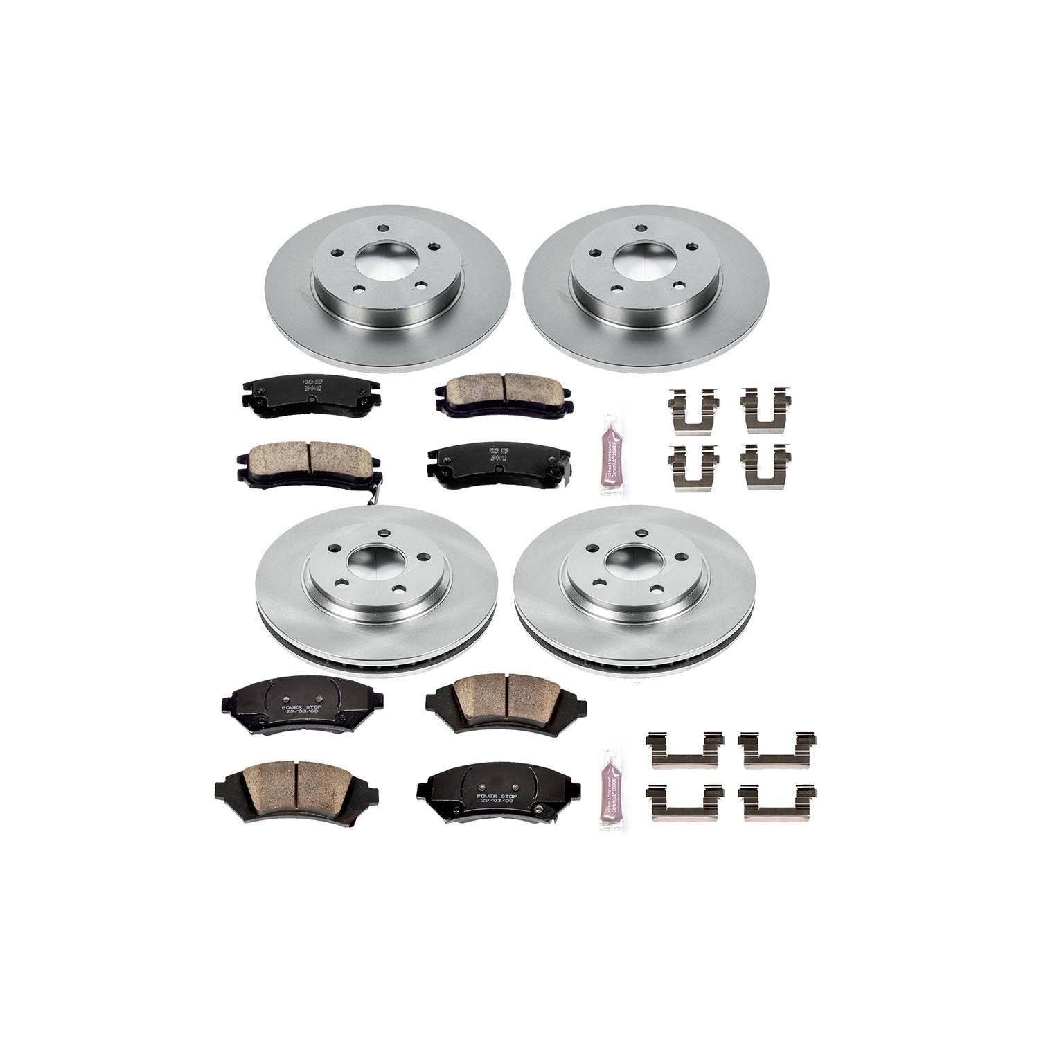 Power Stop 2005 Buick LeSabre Front & Rear Autospecialty Brake Kit
