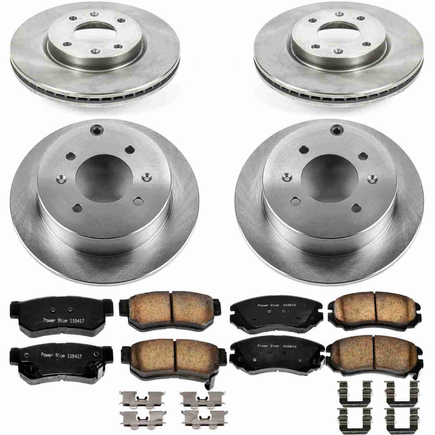 Power Stop 03-05 Hyundai Sonata Front & Rear Autospecialty Brake Kit