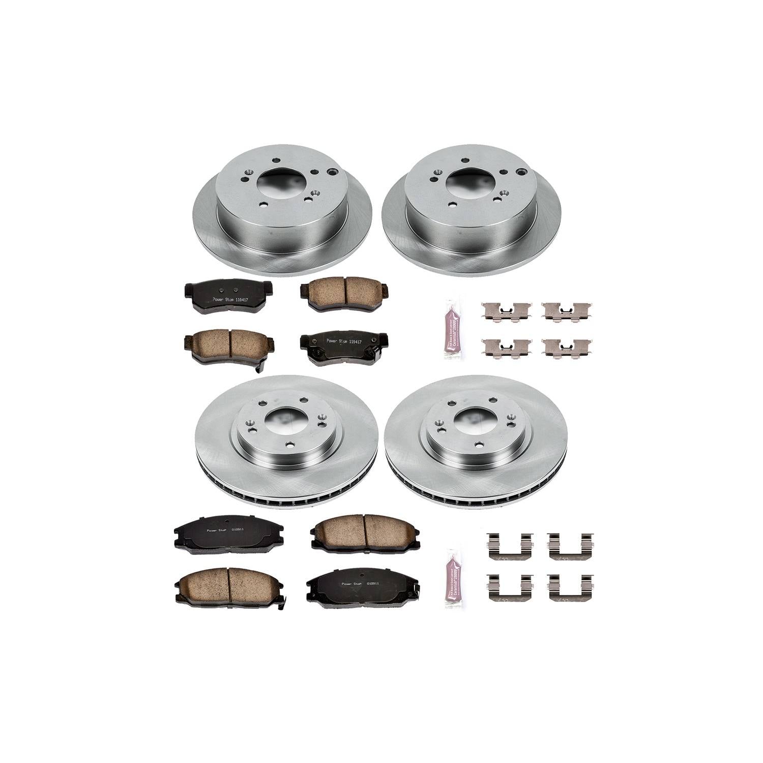 Power Stop 01-06 Hyundai Santa Fe Front & Rear Autospecialty Brake Kit