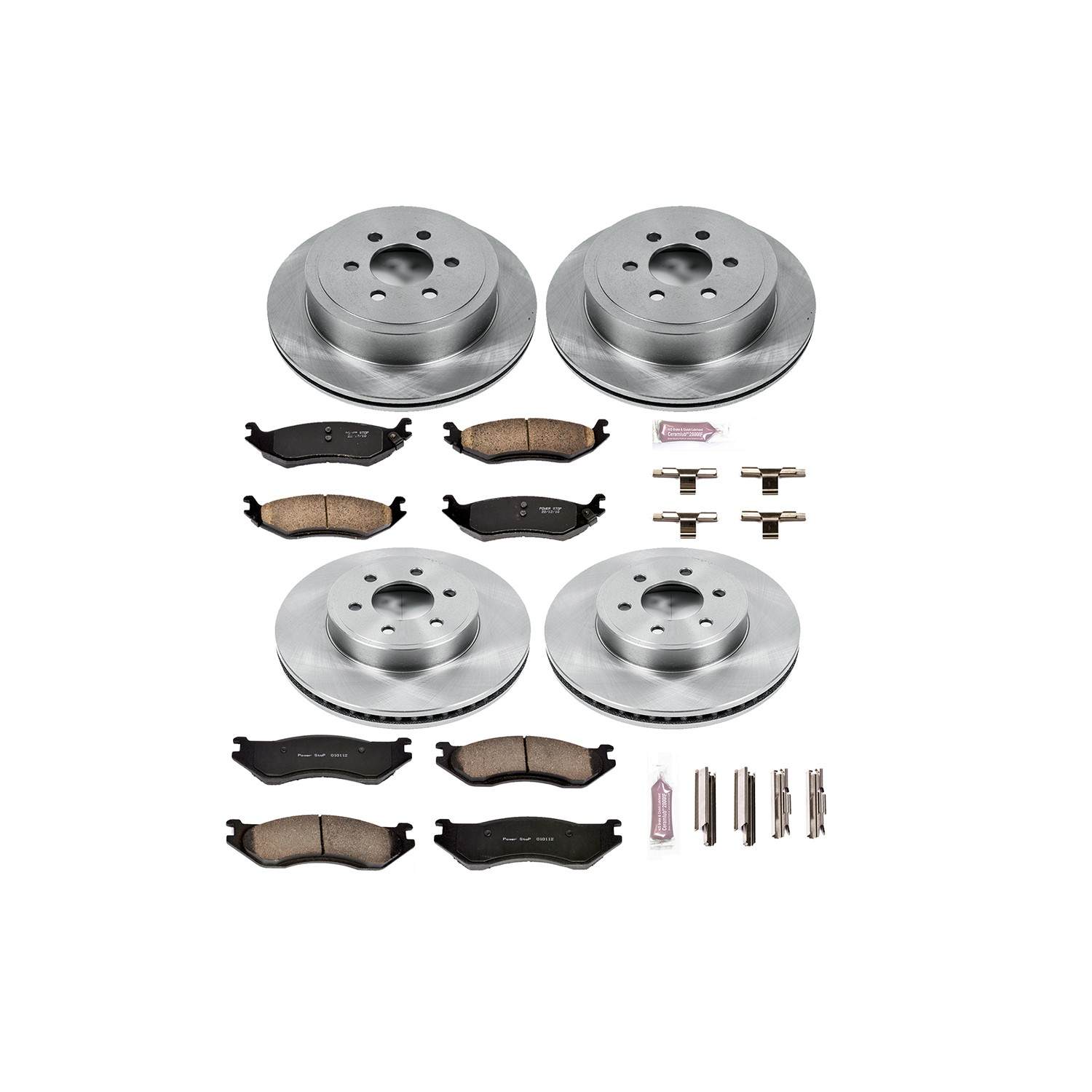 Power Stop 2003 Dodge Durango Front & Rear Autospecialty Brake Kit