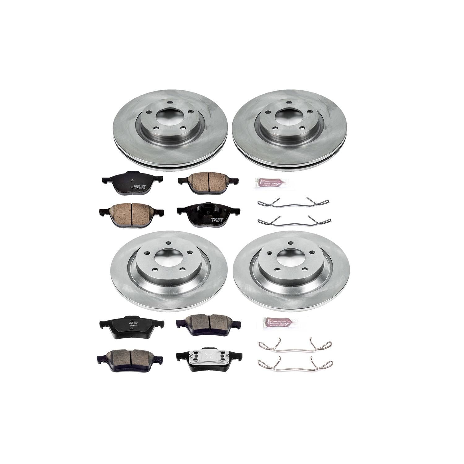 Power Stop 06-07 Mazda 5 Front & Rear Autospecialty Brake Kit