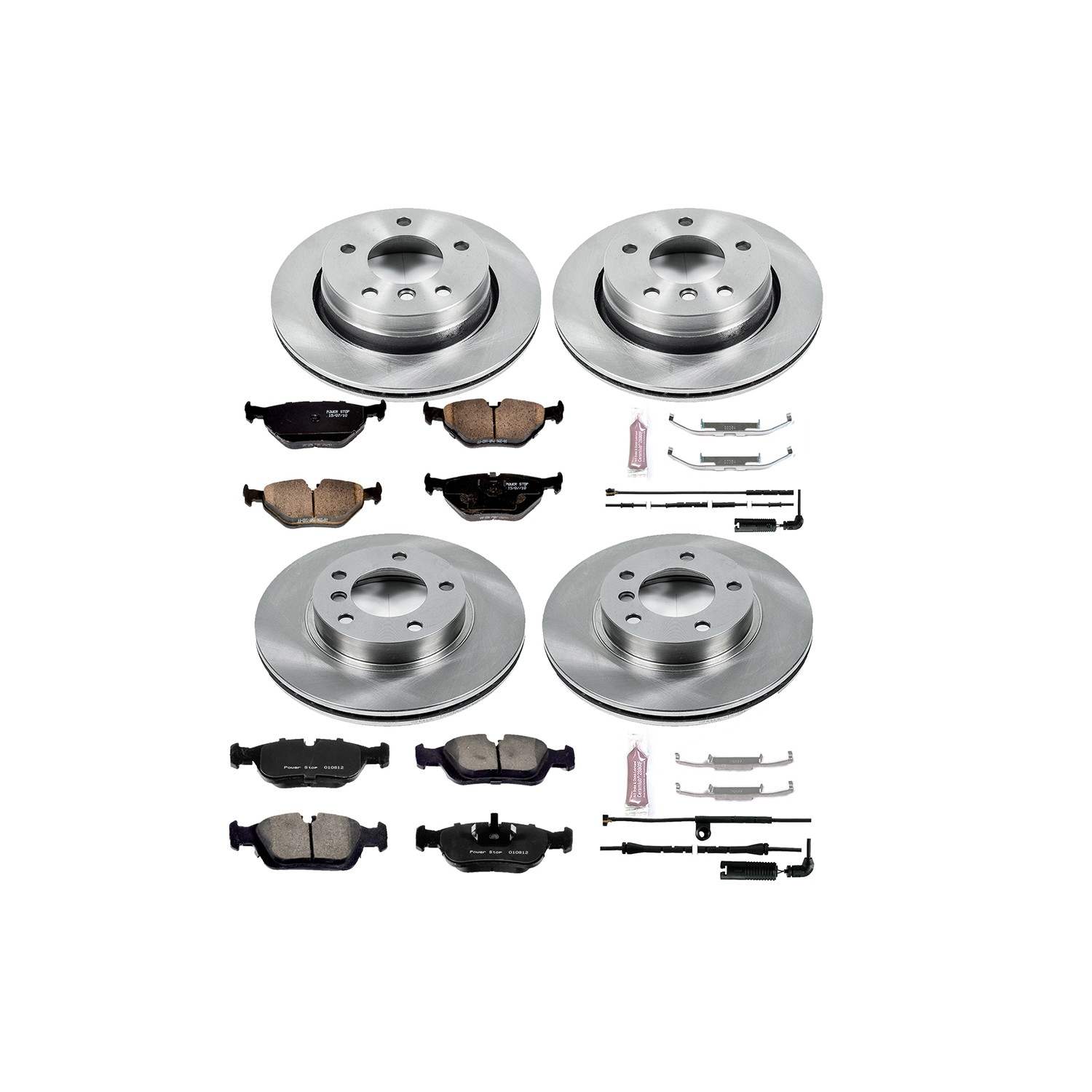 Power Stop 2000 BMW 323Ci Front & Rear Autospecialty Brake Kit