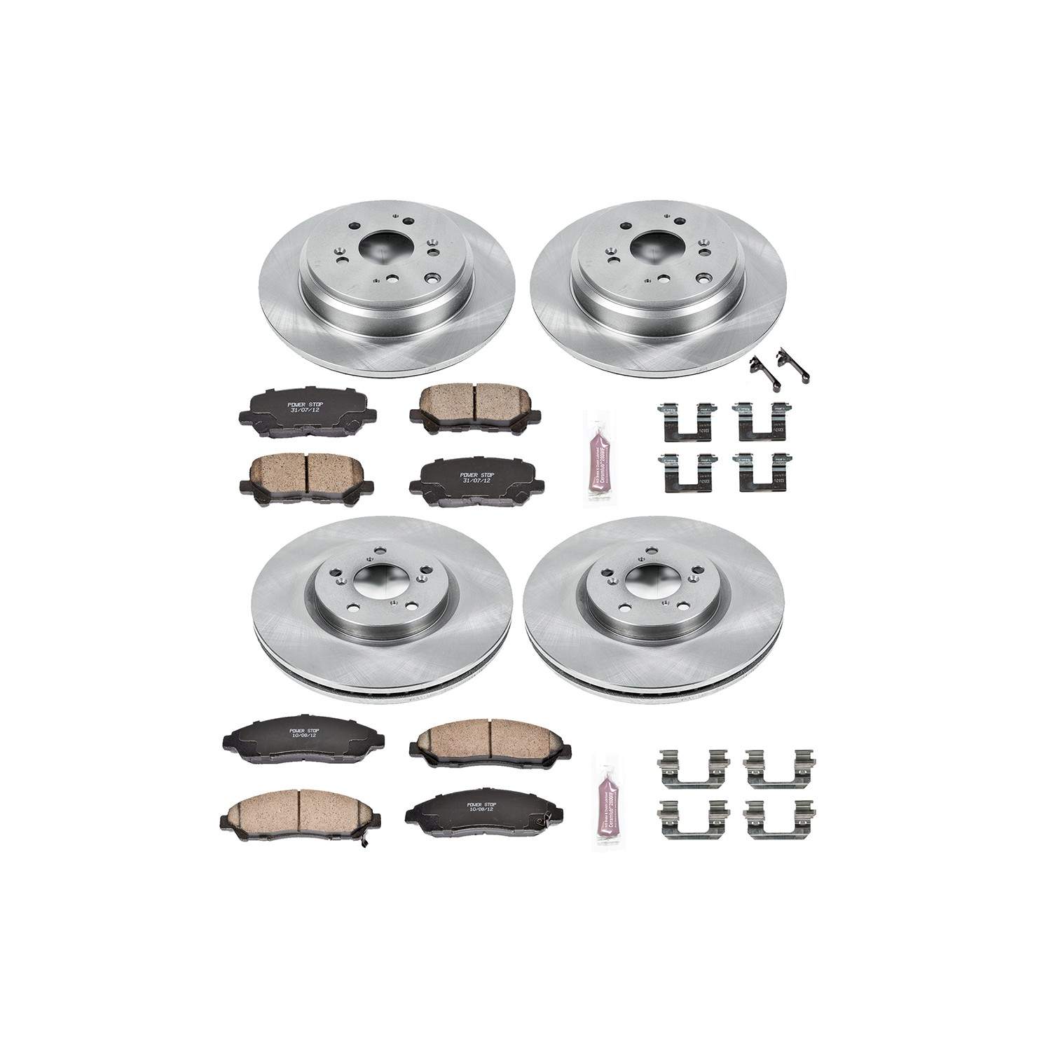 Power Stop 07-13 Acura MDX Front & Rear Autospecialty Brake Kit