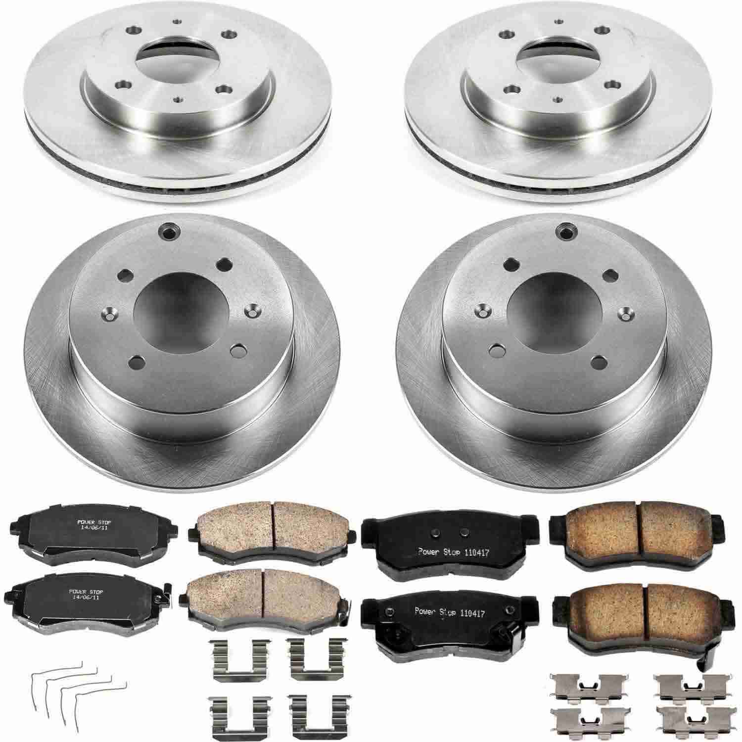 Power Stop 02-03 Hyundai Sonata Front & Rear Autospecialty Brake Kit