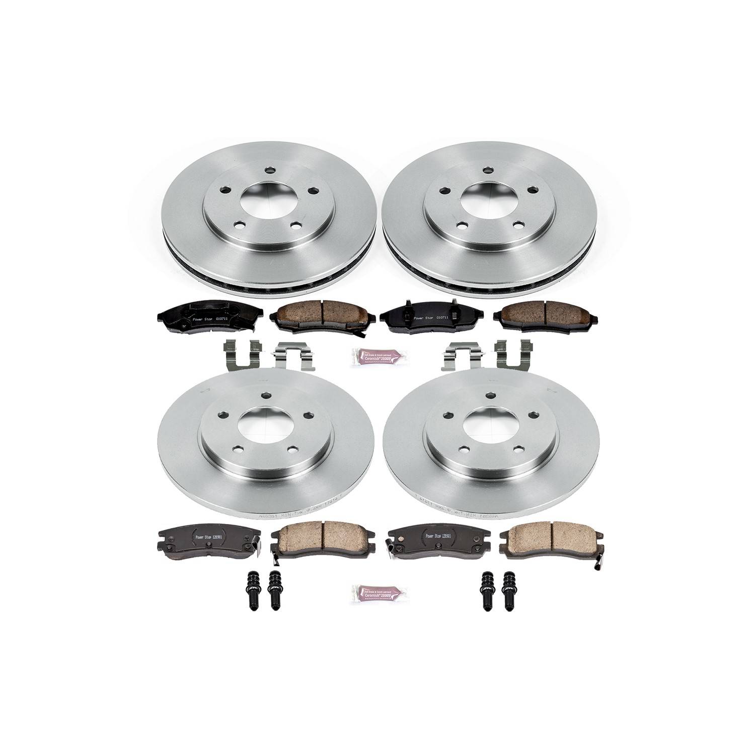 Power Stop 94-95 Buick Regal Front & Rear Autospecialty Brake Kit