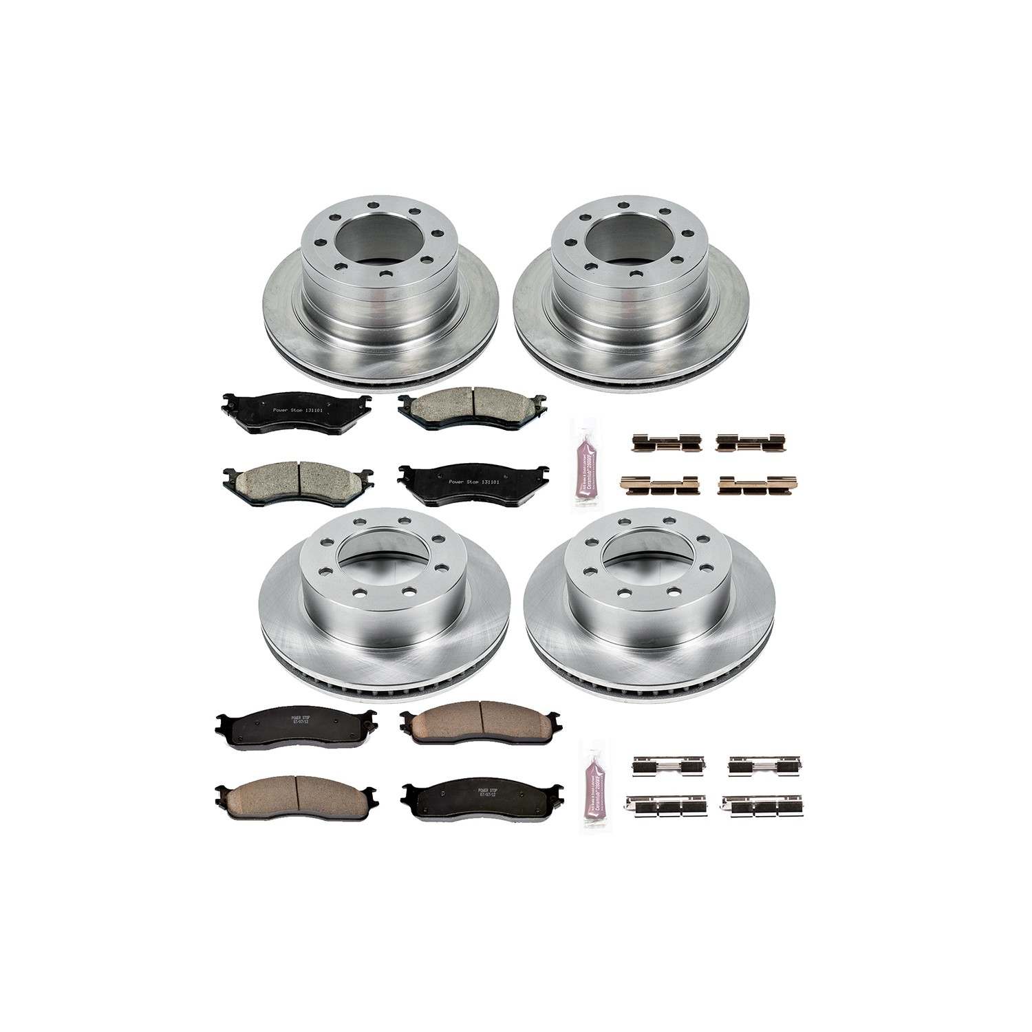 Power Stop 06-08 Dodge Ram 1500 Front and Rear Autospecialty Brake Kit