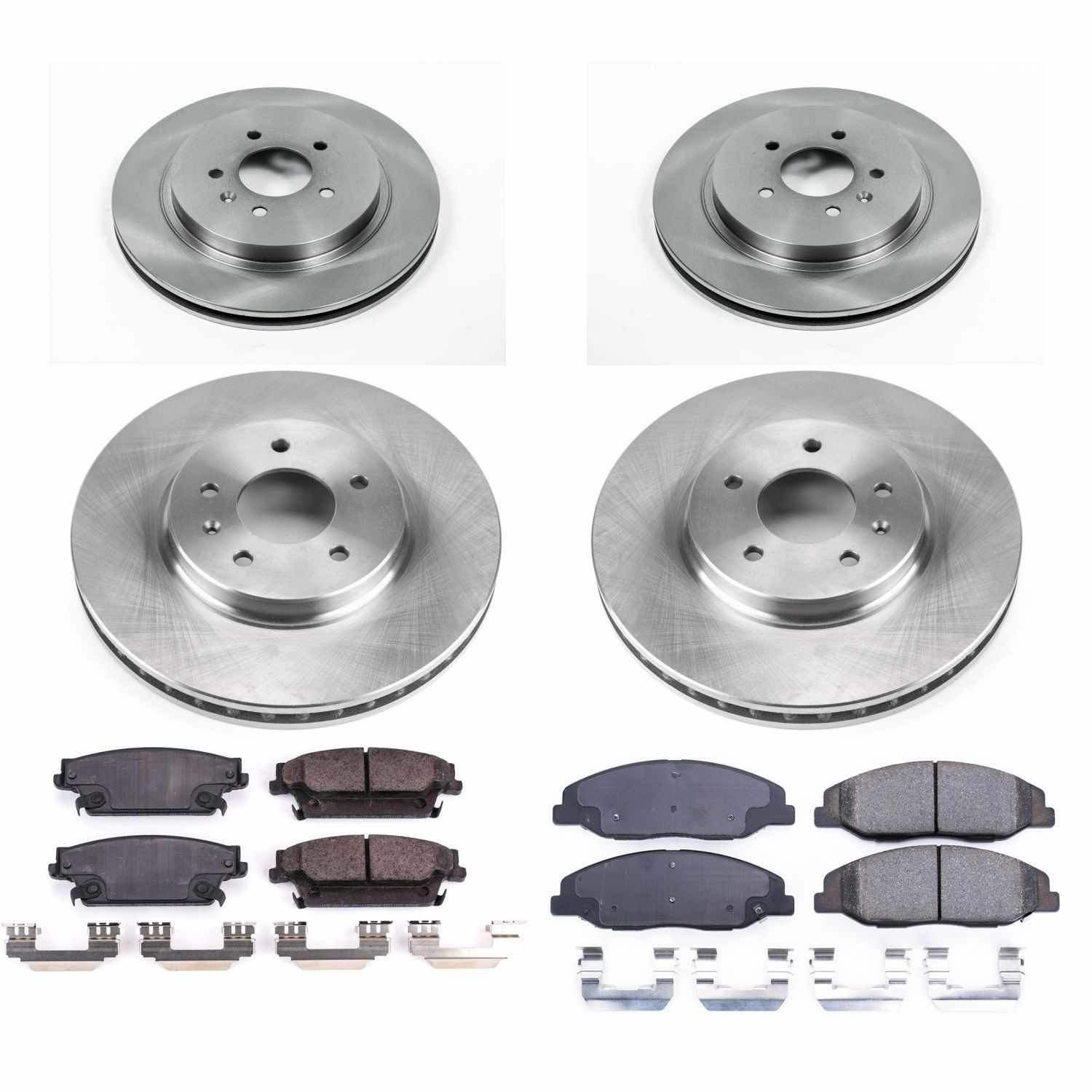 Power Stop 09-11 Cadillac STS Front & Rear Autospecialty Brake Kit