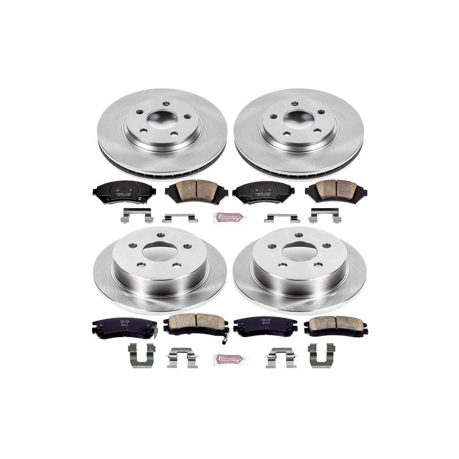 Power Stop 2005 Chevrolet Impala Front & Rear Autospecialty Brake Kit