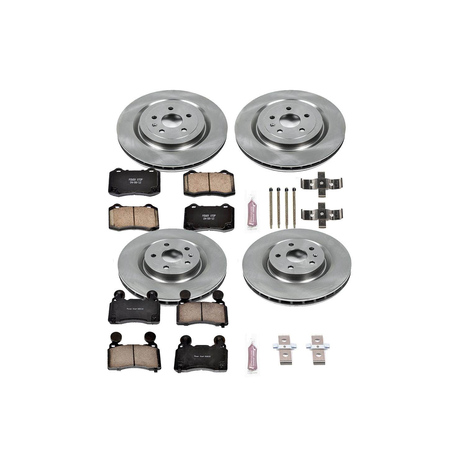 Power Stop 10-15 Chevrolet Camaro Front & Rear Autospecialty Brake Kit
