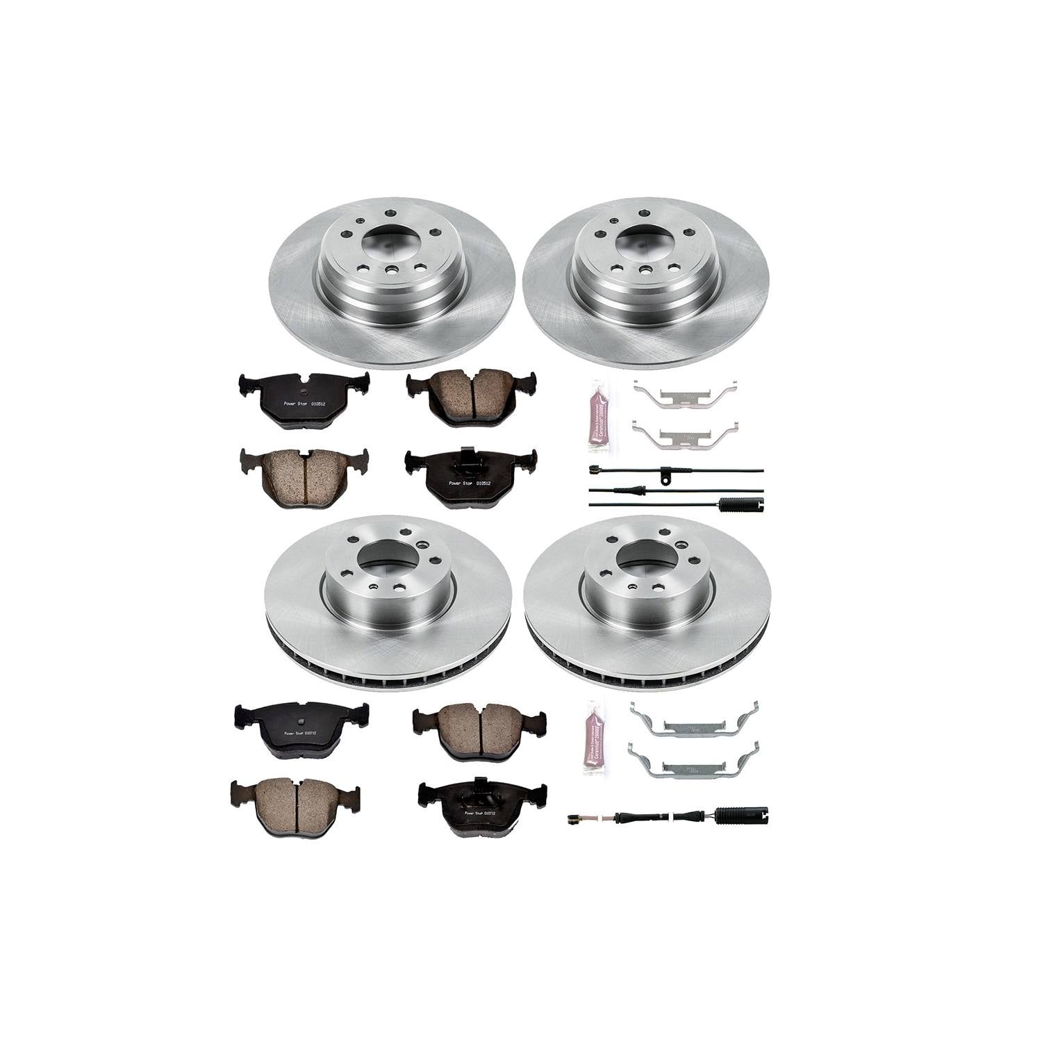 Power Stop 1995 BMW 740i Front & Rear Autospecialty Brake Kit