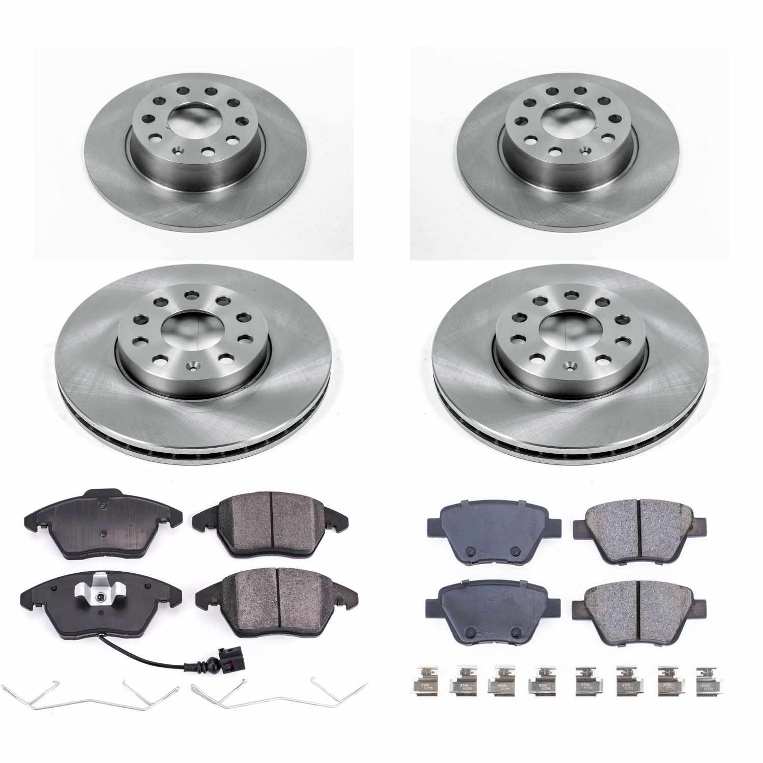 Power Stop 2012 Volkswagen Beetle Front & Rear Autospecialty Brake Kit