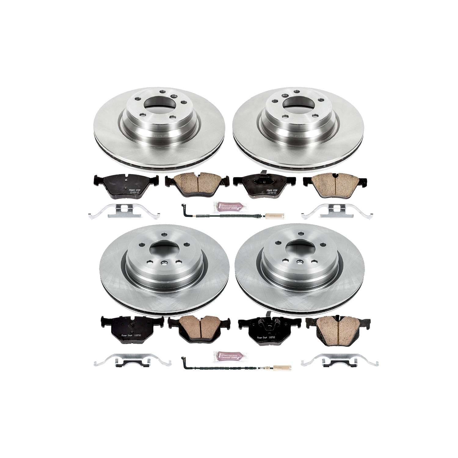 Power Stop 2006 BMW 330xi Front & Rear Autospecialty Brake Kit
