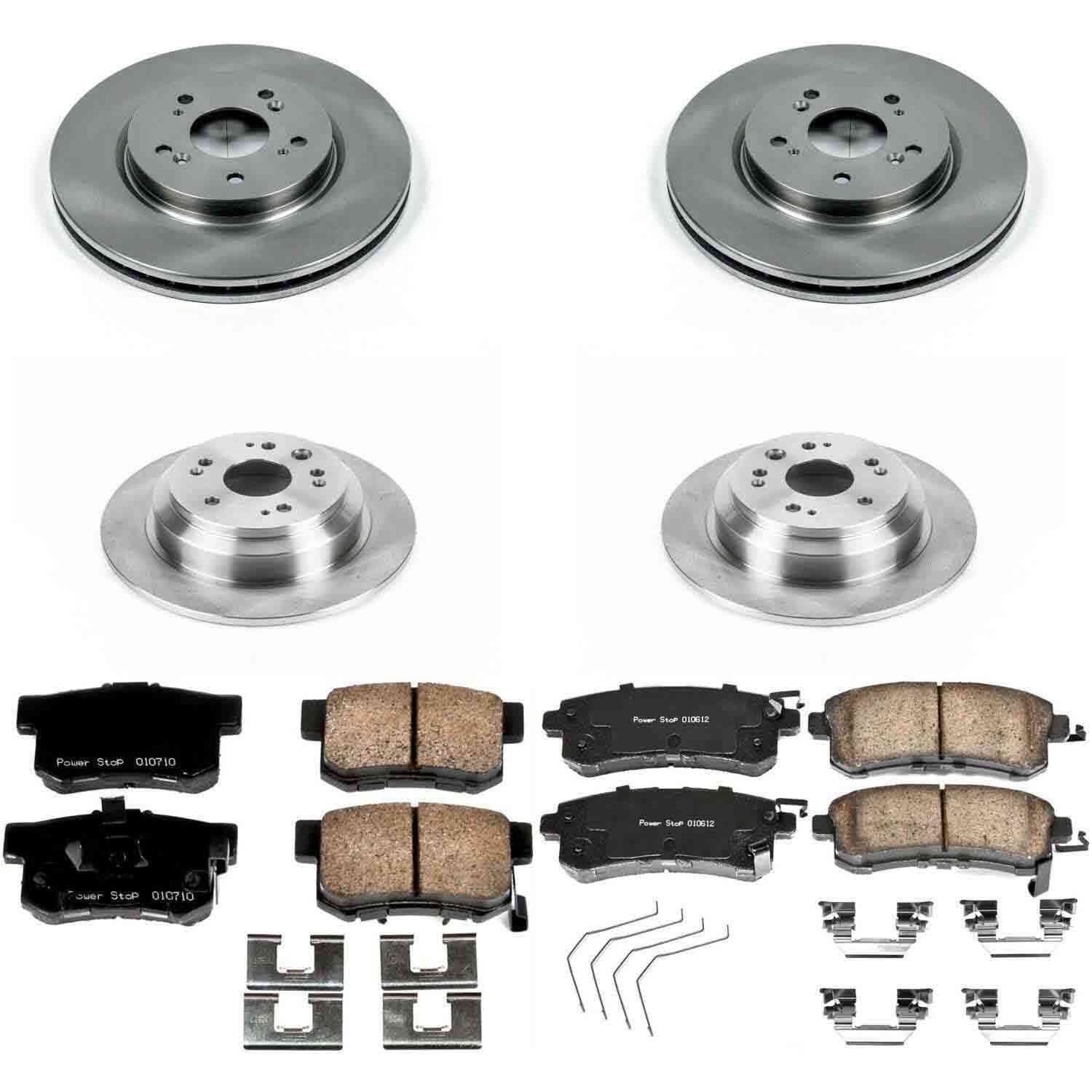 Power Stop 12-15 Honda Crosstour Front & Rear Autospecialty Brake Kit