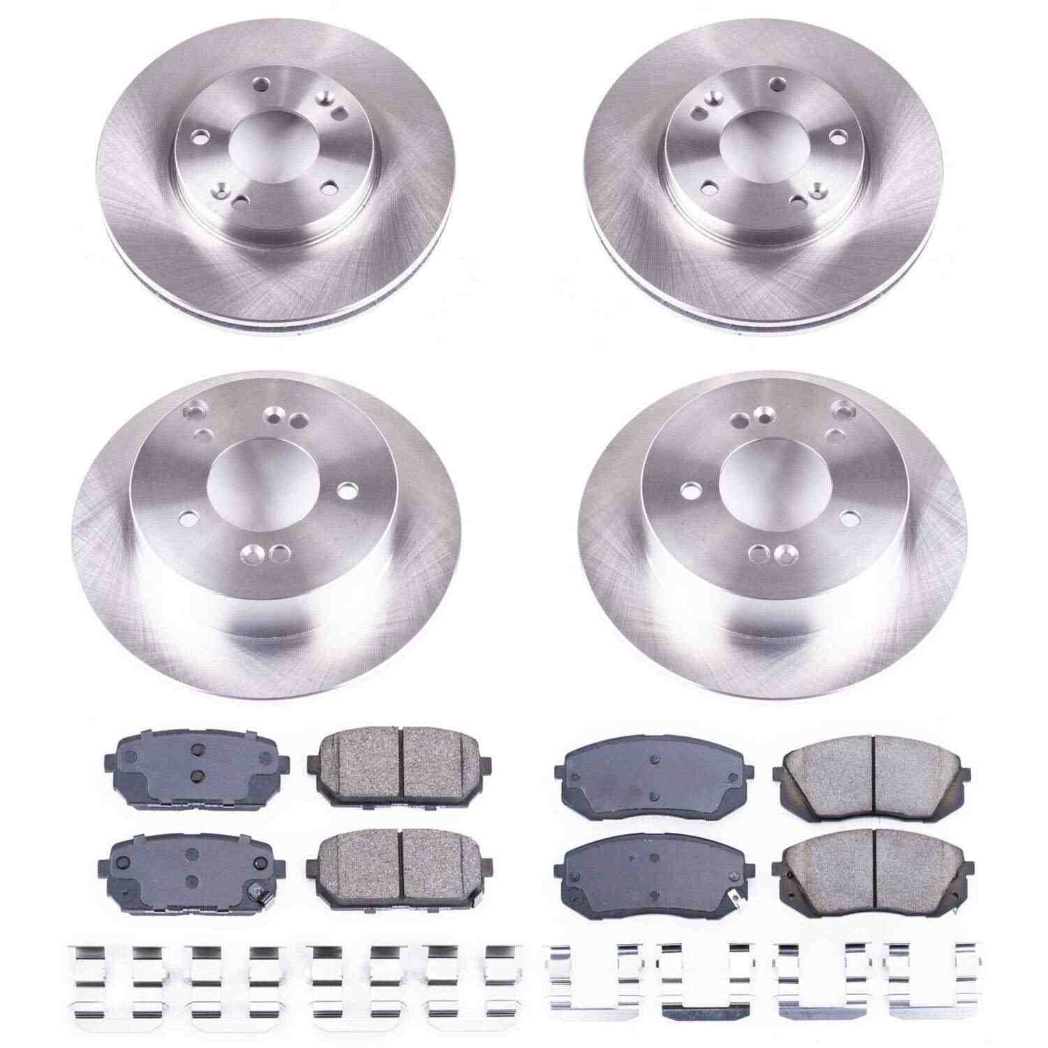 Power Stop 07-10 Kia Rondo Front & Rear Autospecialty Brake Kit