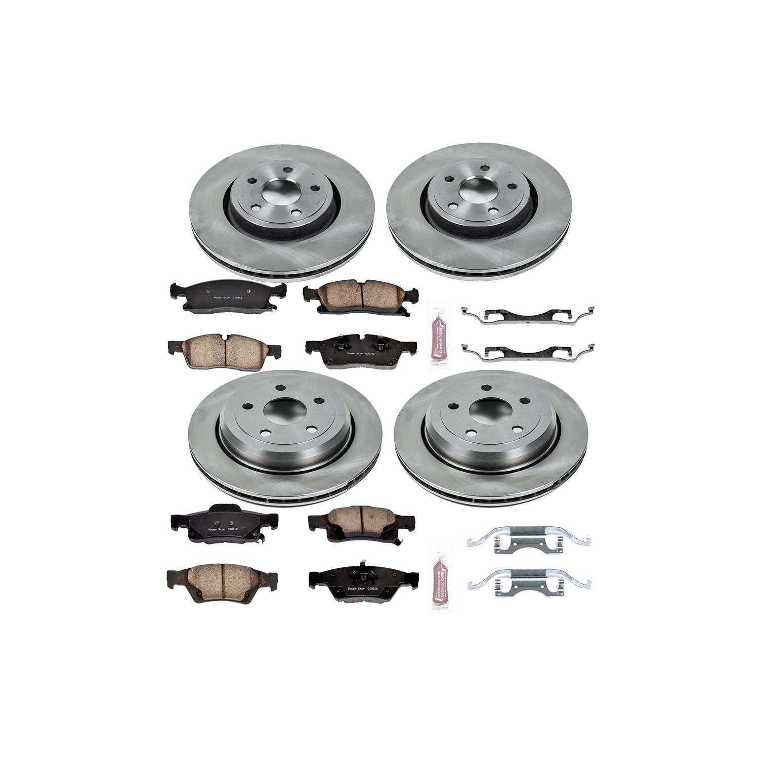 Power Stop 11-19 Dodge Durango Front & Rear Autospecialty Brake Kit