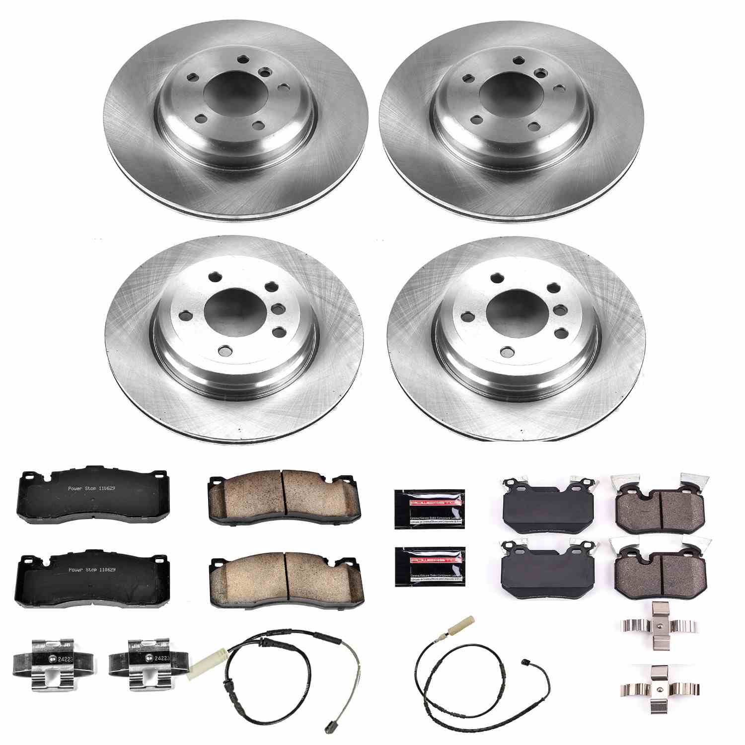 Power Stop 11-13 BMW 135i Front & Rear Autospecialty Brake Kit