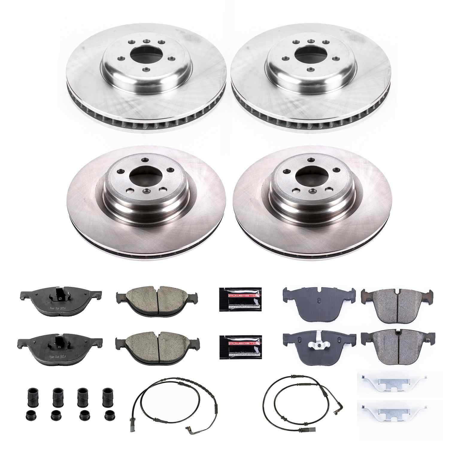 Power Stop 09-10 BMW 750i Front & Rear Autospecialty Brake Kit