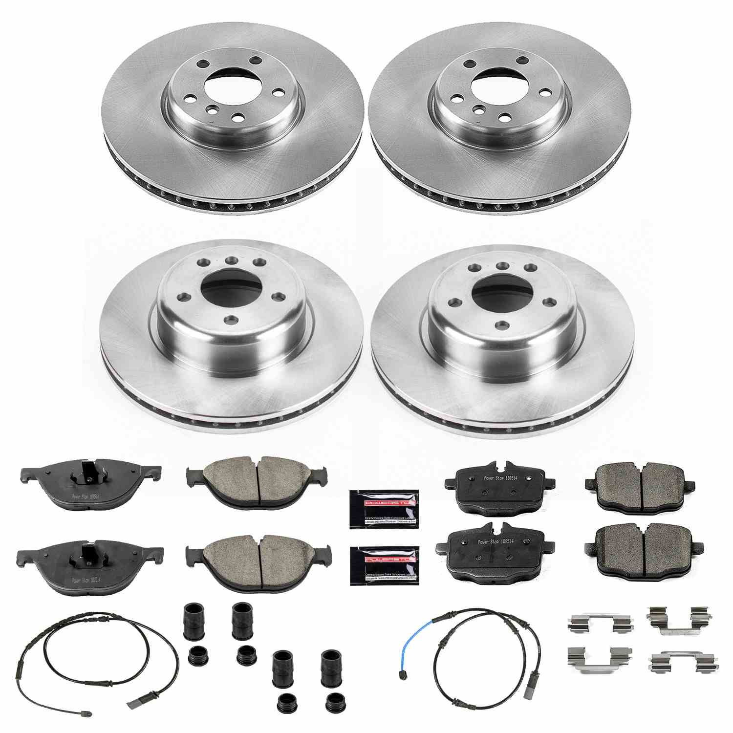 Power Stop 11-16 BMW 550i Front & Rear Autospecialty Brake Kit
