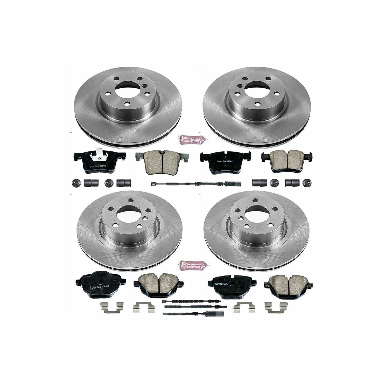Power Stop 11-17 BMW X3 Front & Rear Autospecialty Brake Kit