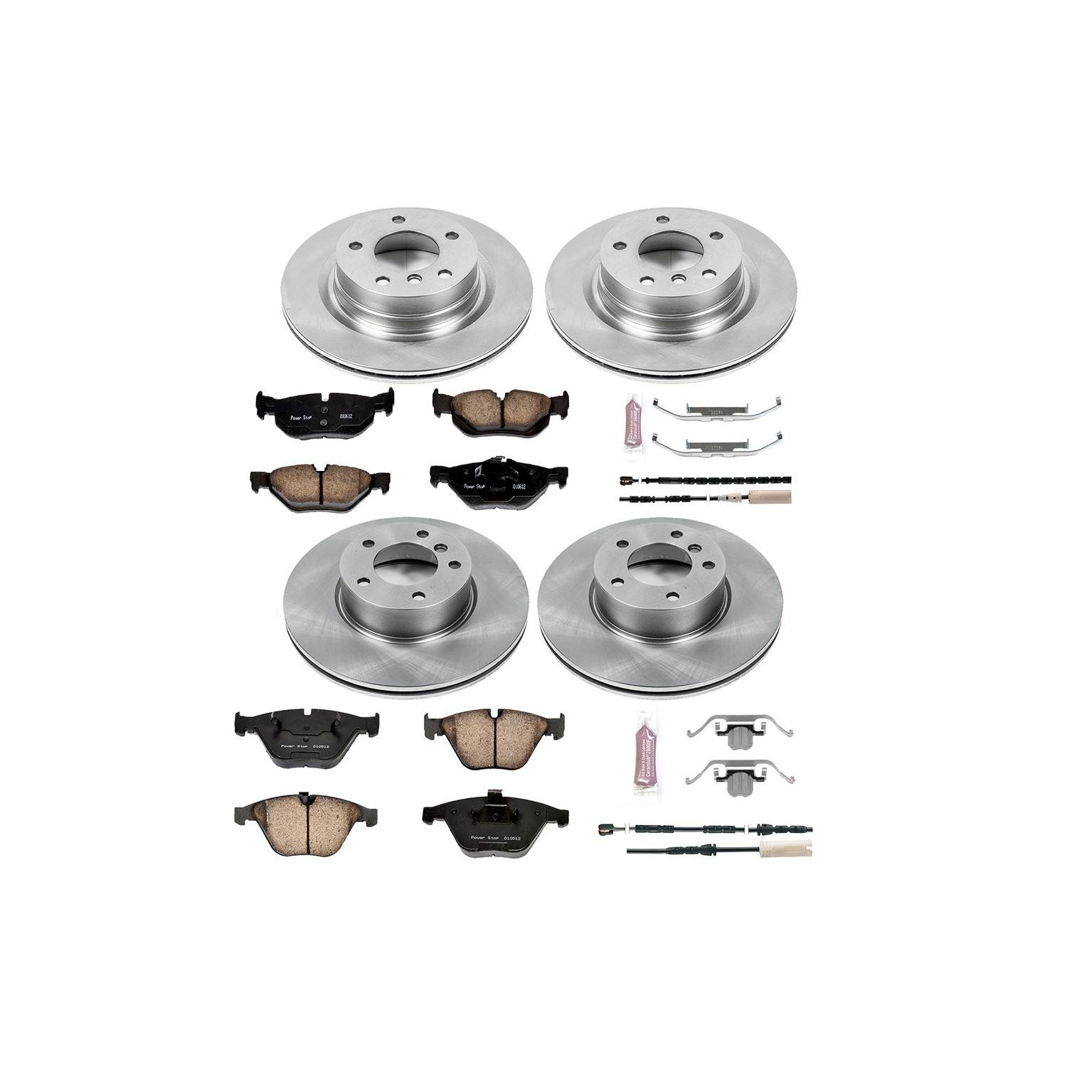 Power Stop 11-12 BMW 328i xDrive Front & Rear Autospecialty Brake Kit