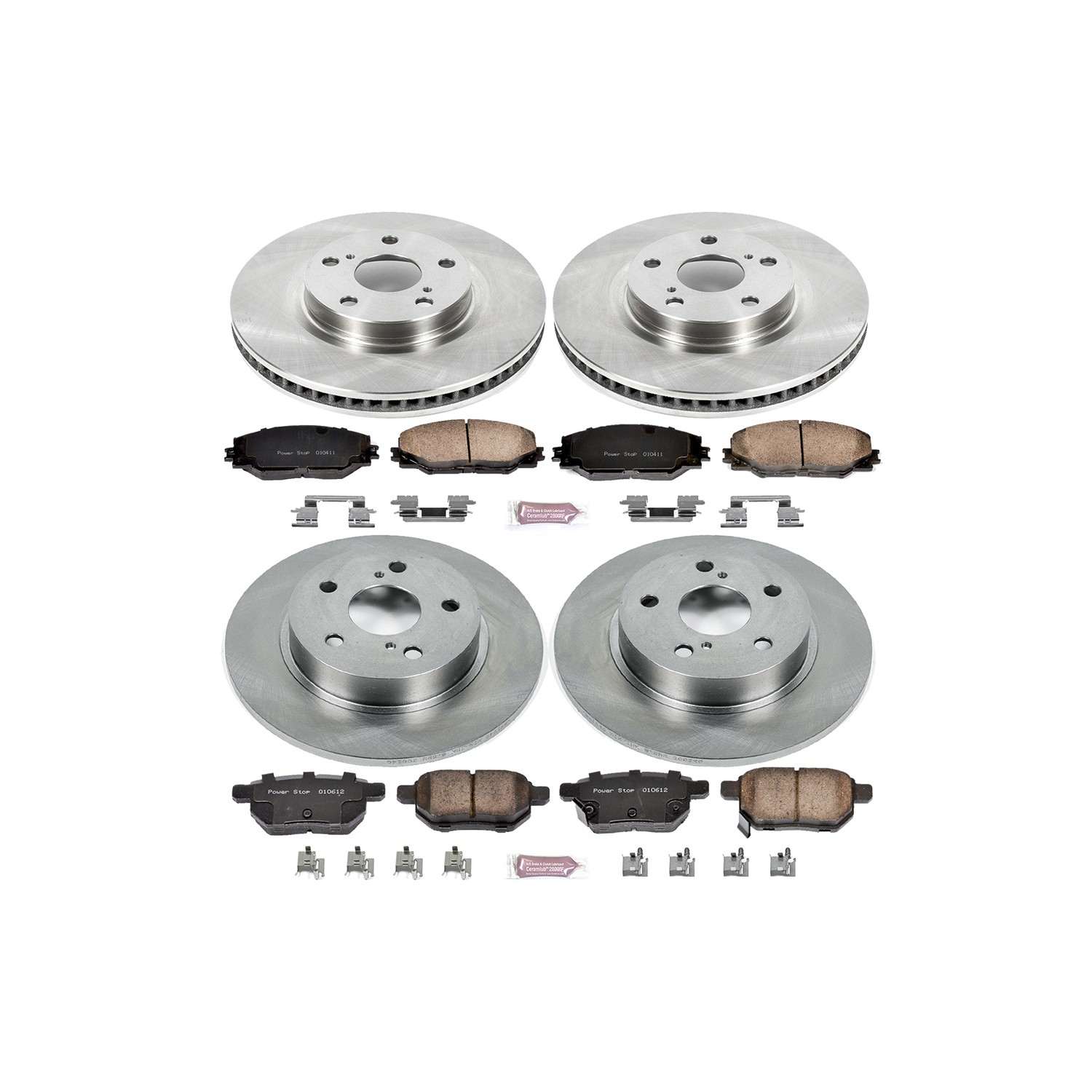 Power Stop 11-16 Scion tC Front & Rear Autospecialty Brake Kit