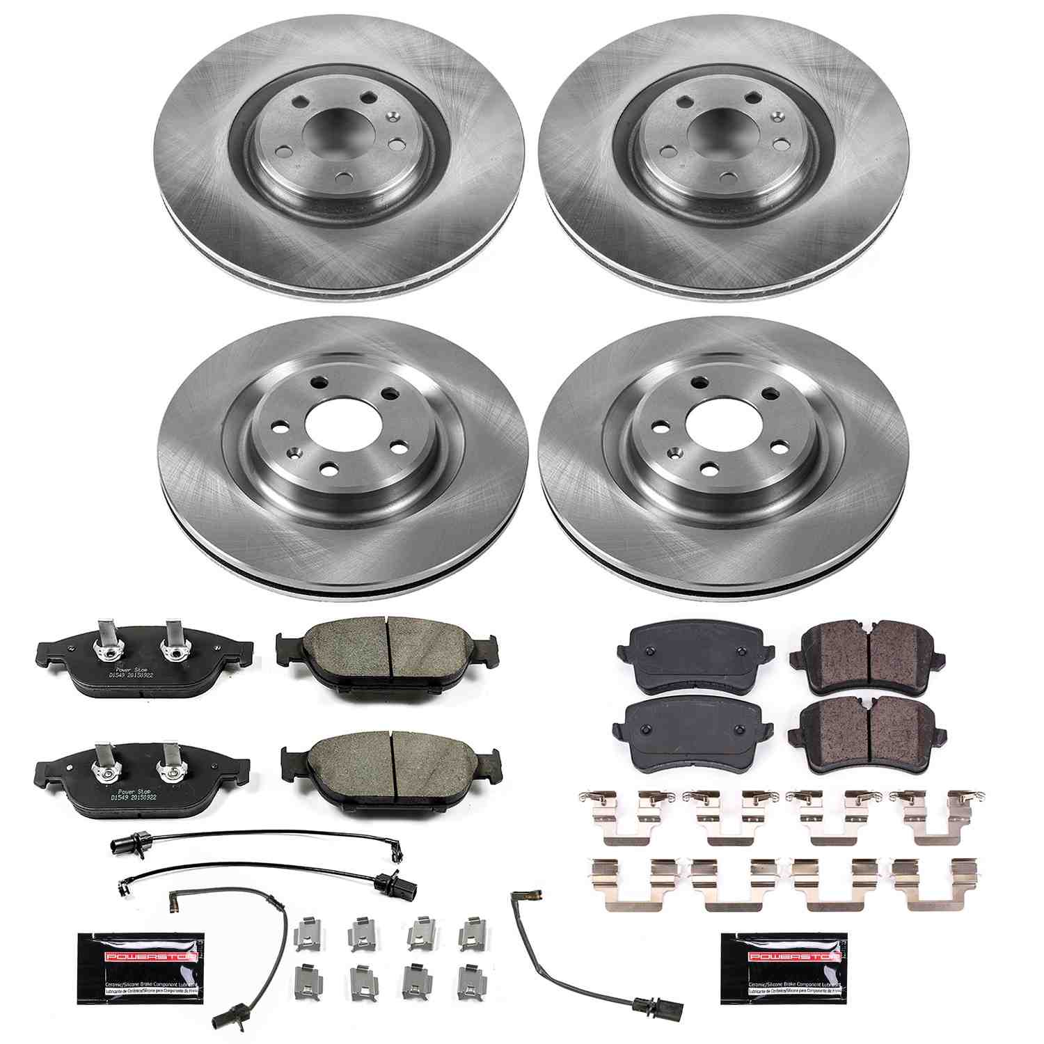 Power Stop 12-16 Audi A6 Quattro Front & Rear Autospecialty Brake Kit