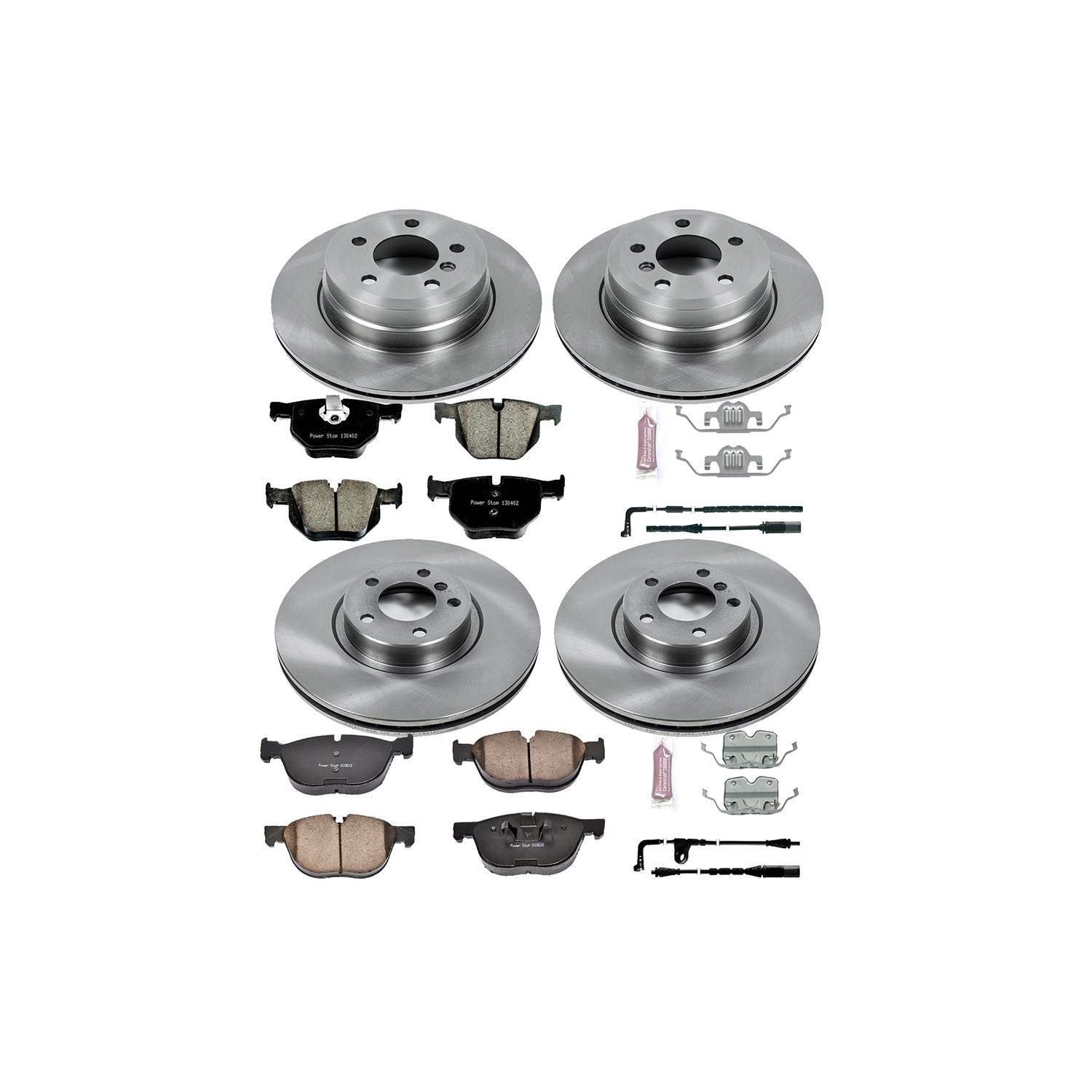 Power Stop 2009 BMW X5 Front & Rear Autospecialty Brake Kit