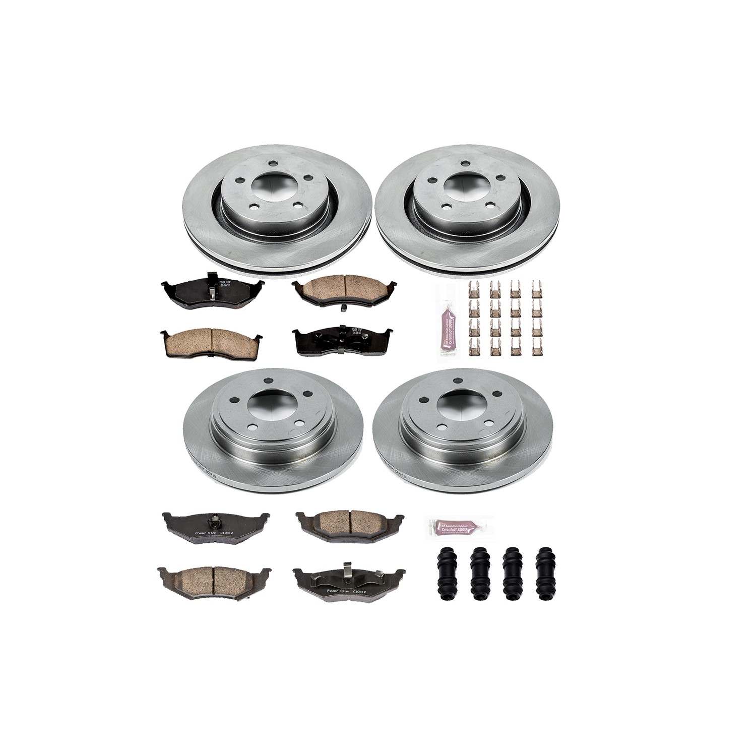 Power Stop 00-04 Chrysler Concorde Front & Rear Autospecialty Brake Kit