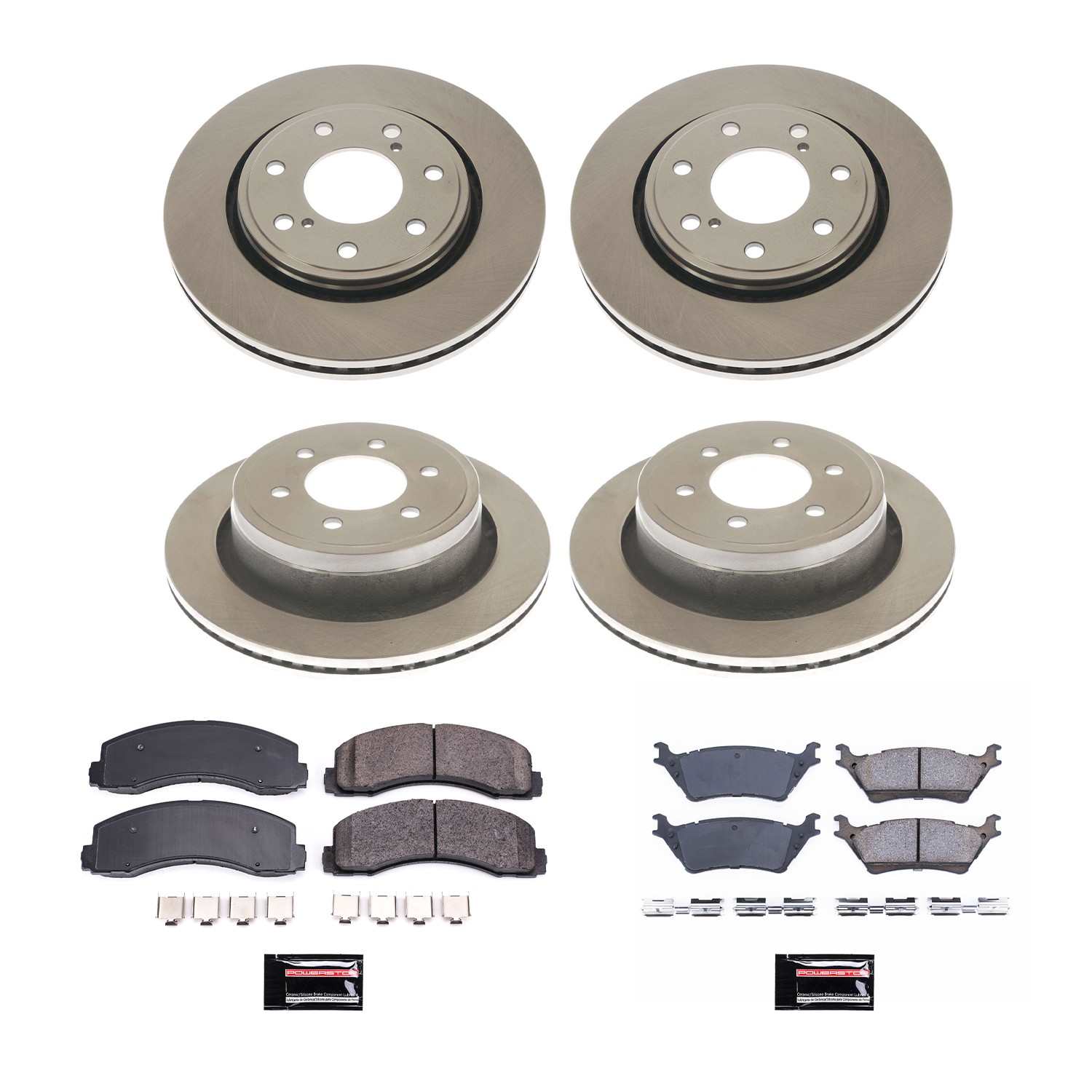 Power Stop 12-14 Ford F-150 Front & Rear Autospecialty Brake Kit