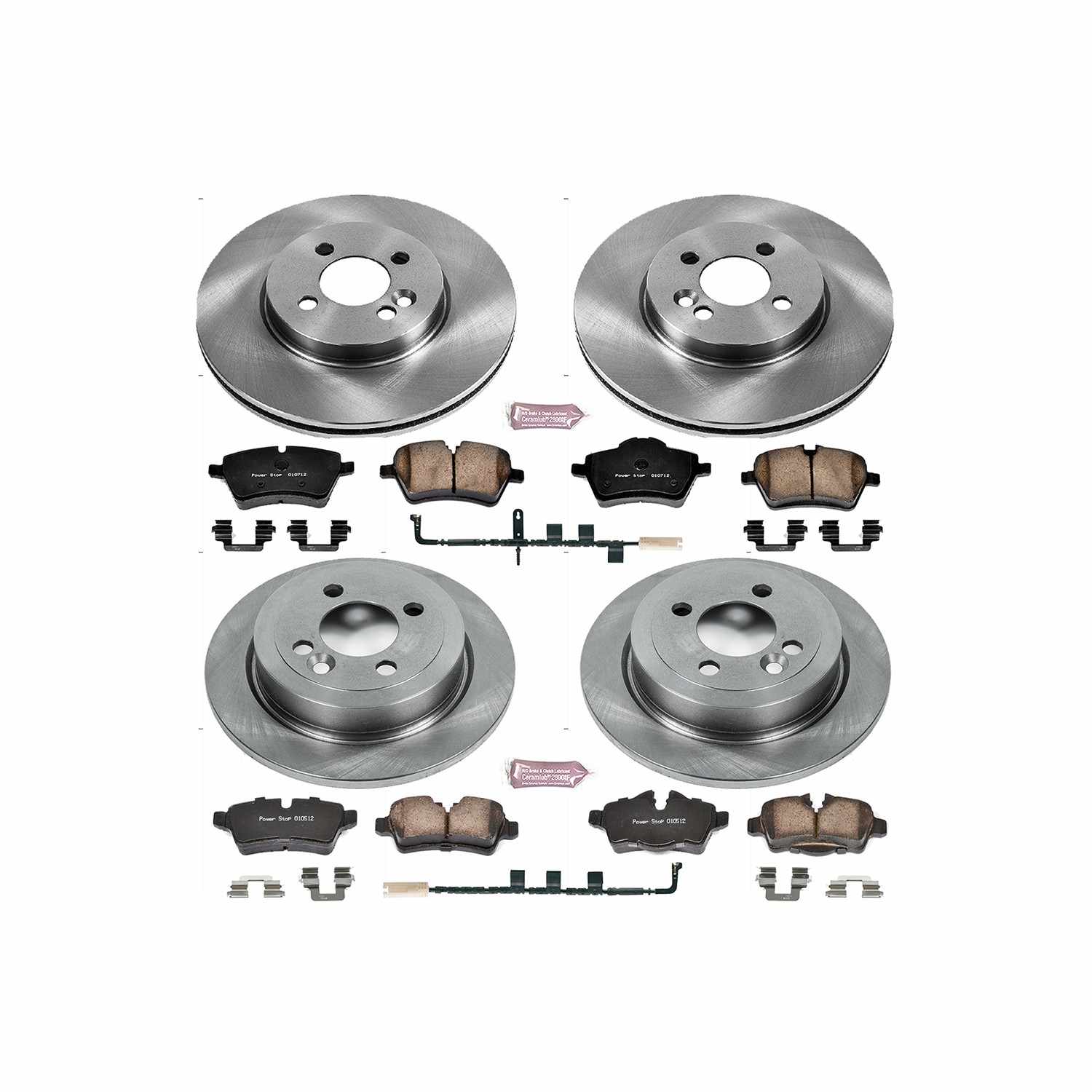 Power Stop 07-10 Mini Cooper Front & Rear Autospecialty Brake Kit
