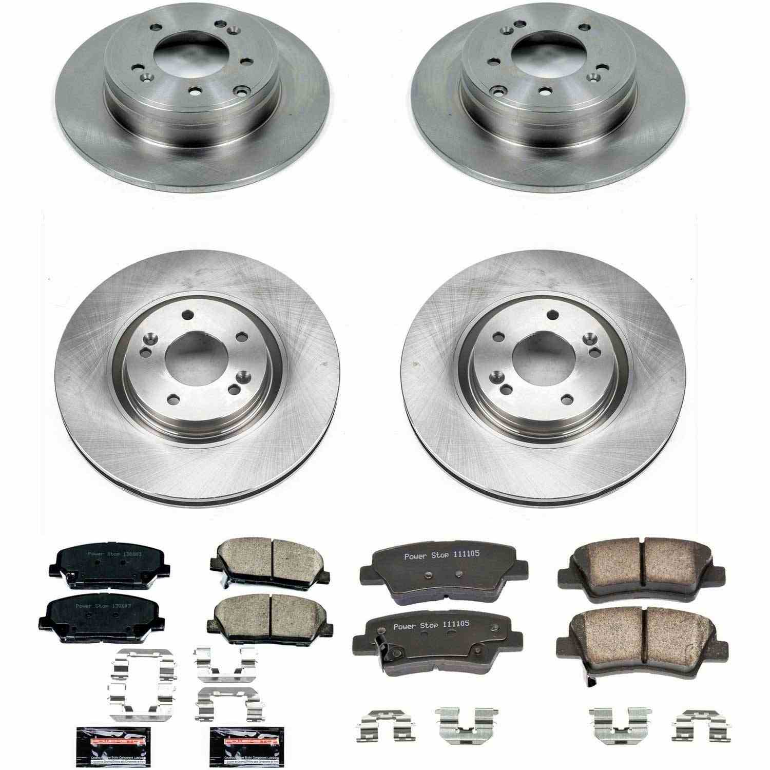 Power Stop 11-15 Kia Optima Front & Rear Autospecialty Brake Kit