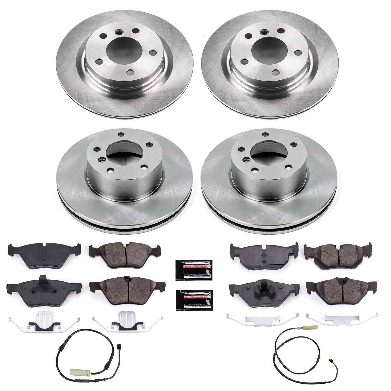 Power Stop 10-13 BMW 128i Front & Rear Autospecialty Brake Kit