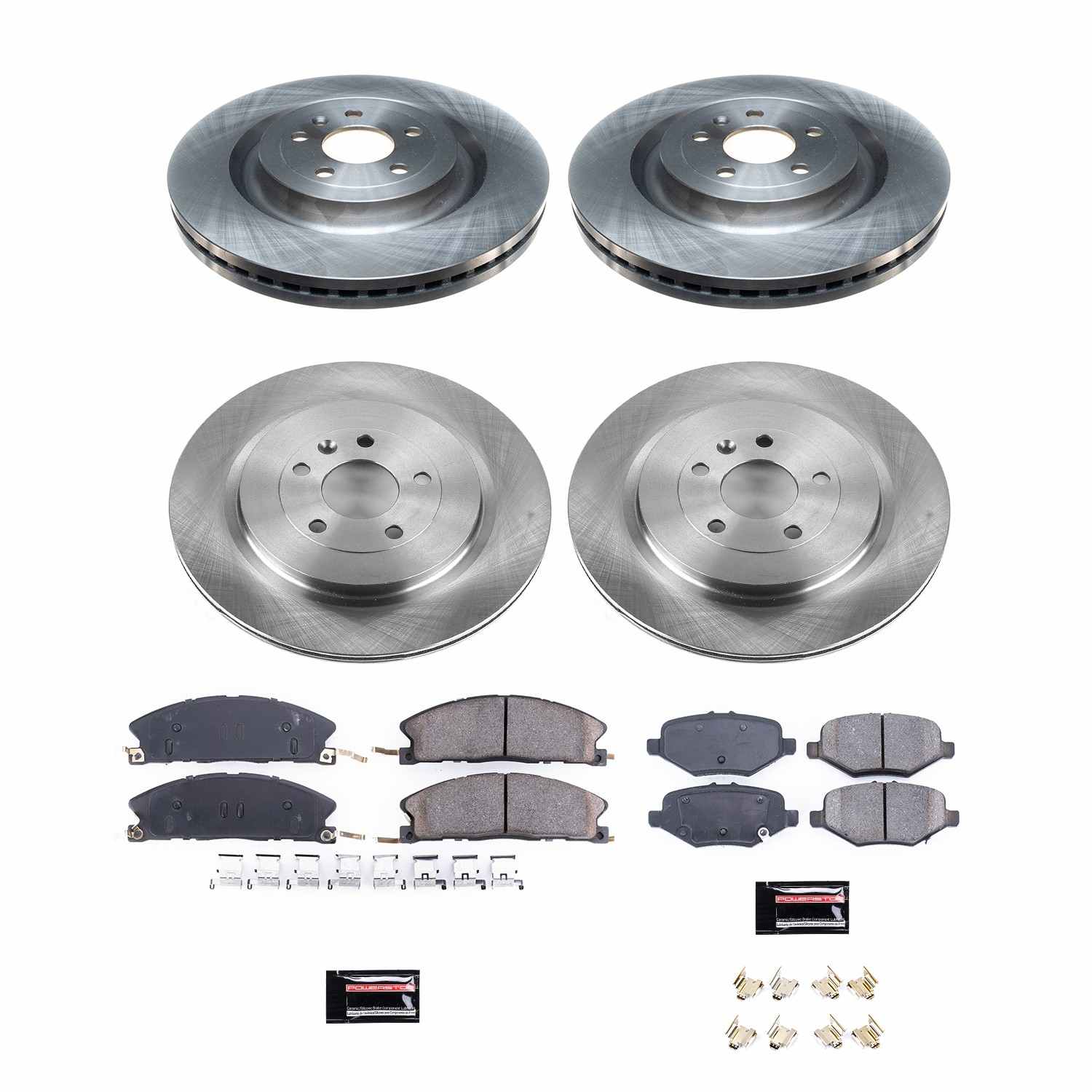 Power Stop 13-19 Ford Explorer Front & Rear Autospecialty Brake Kit