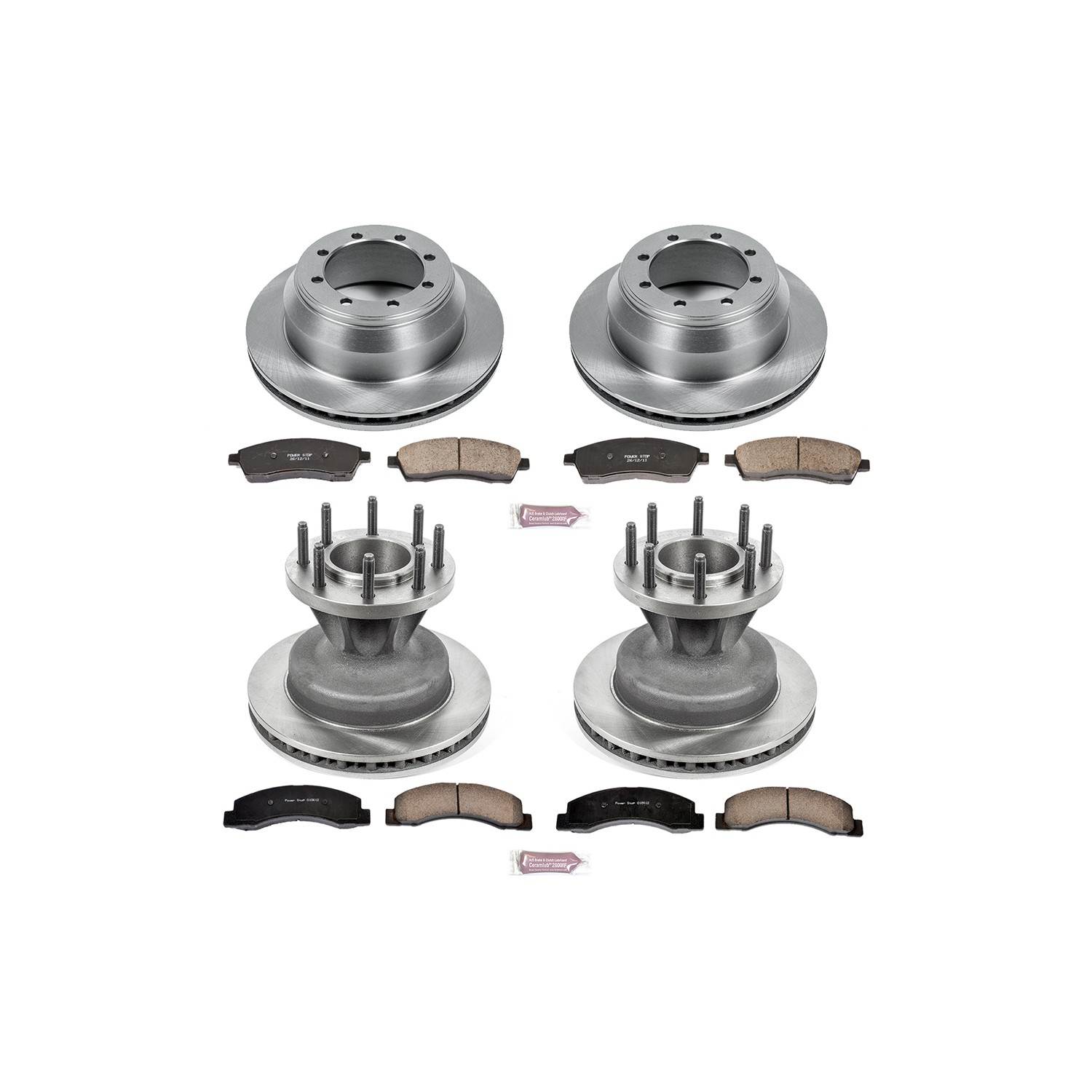 Power Stop 03-04 Ford F-350 Super Duty Front & Rear Autospecialty Brake Kit